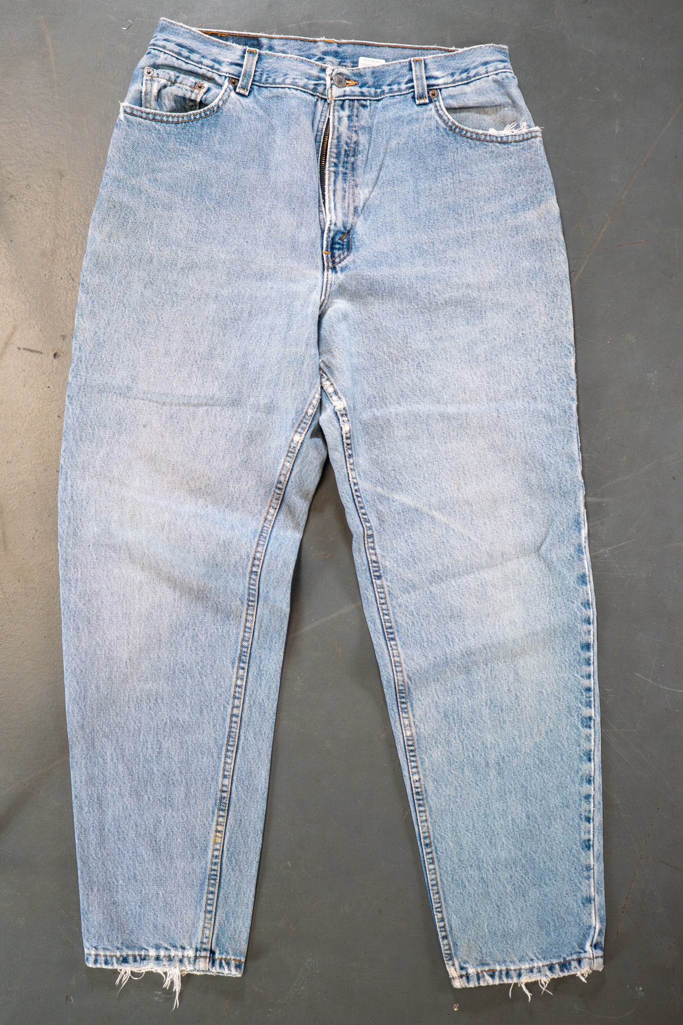 Ladies Levi's High Waisted 550s Tapered Leg Denim Jeans – 90s Y2K -W30, L30