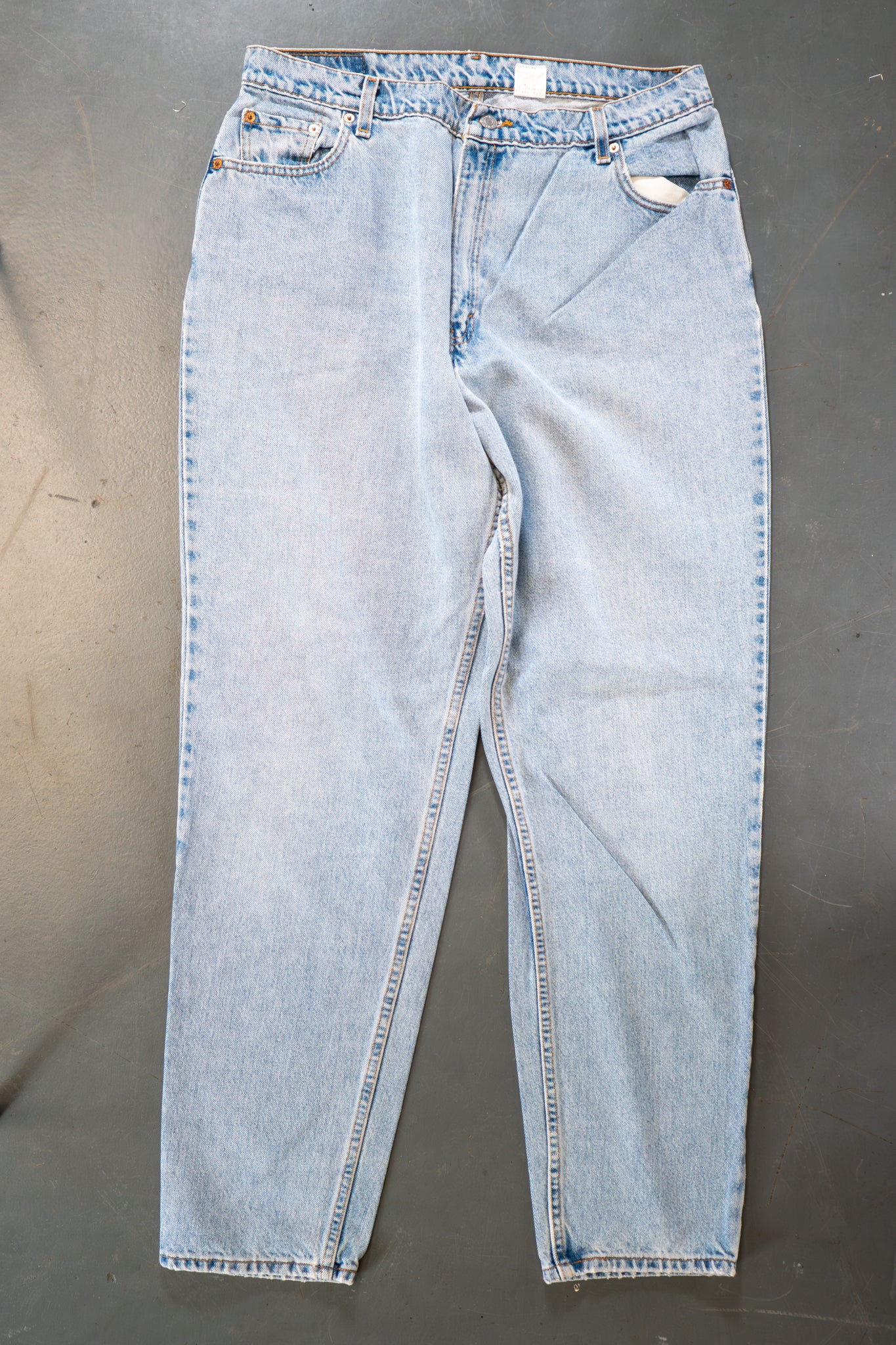 Ladies Levi's High Waisted 550s Tapered Leg Denim Jeans – 90s Y2K -W33, L32