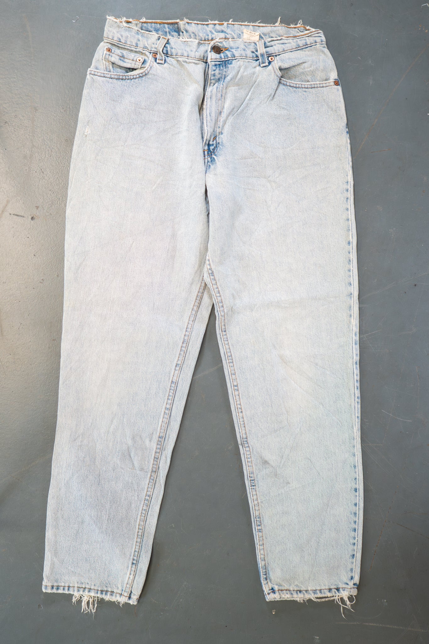 Ladies Levi's High Waisted 550s Tapered Leg Denim Jeans – 90s Y2K -W31, L30