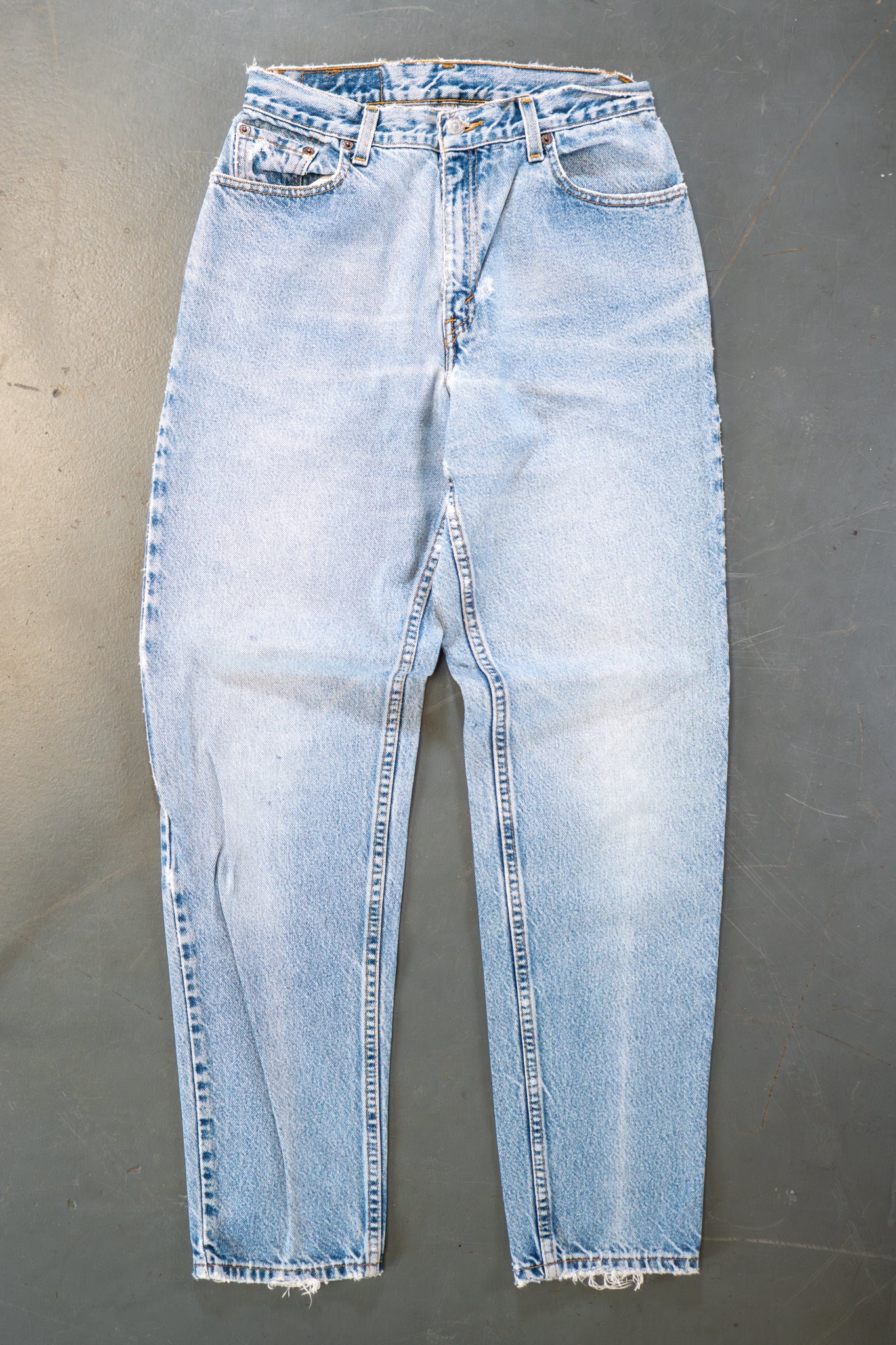 Ladies Levi's High Waisted 550s Tapered Leg Denim Jeans – 90s Y2K -W28, L31