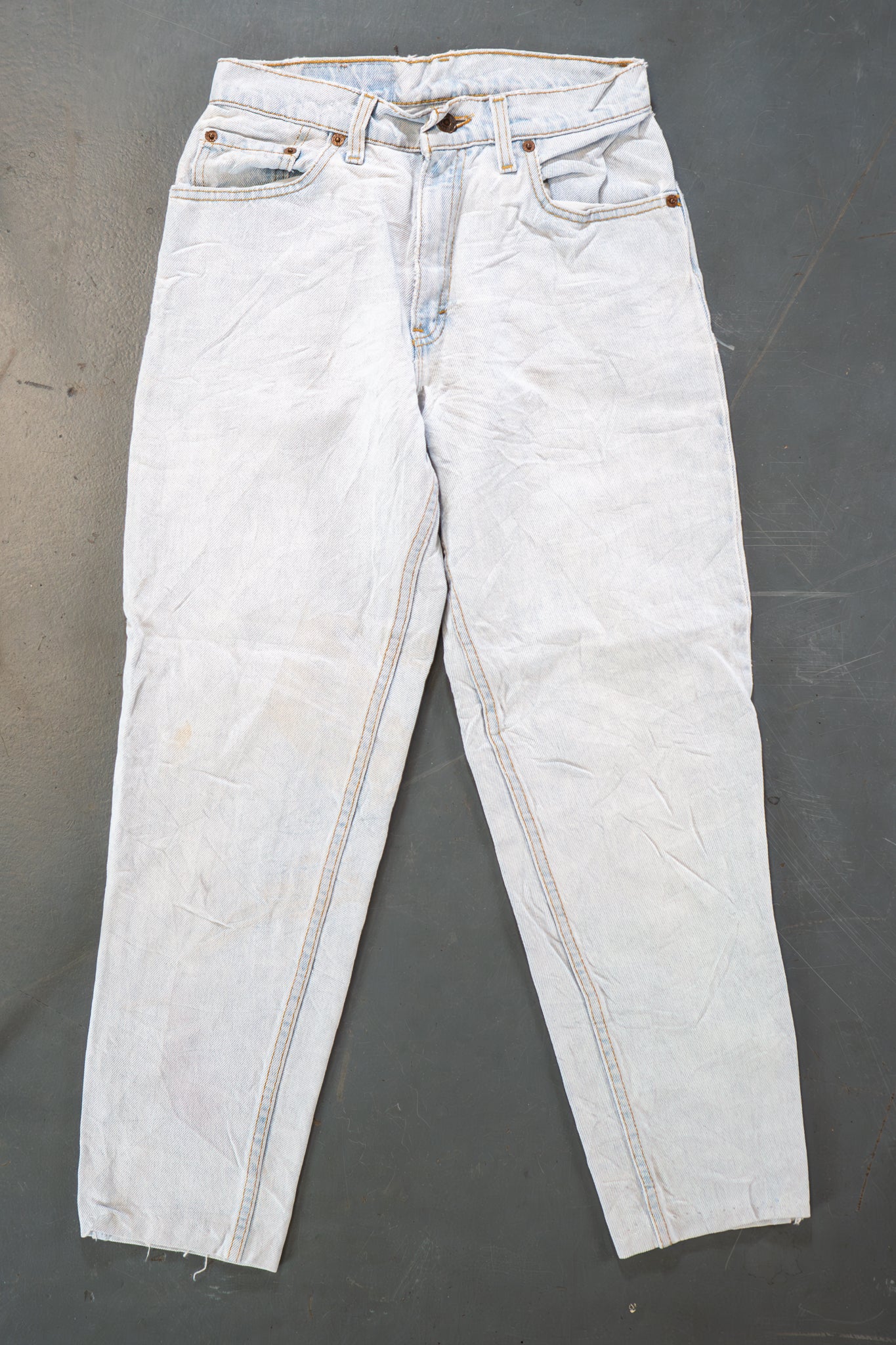 Ladies Levi's High Waisted 550s Tapered Leg Denim Jeans – 90s Y2K -W26, L27