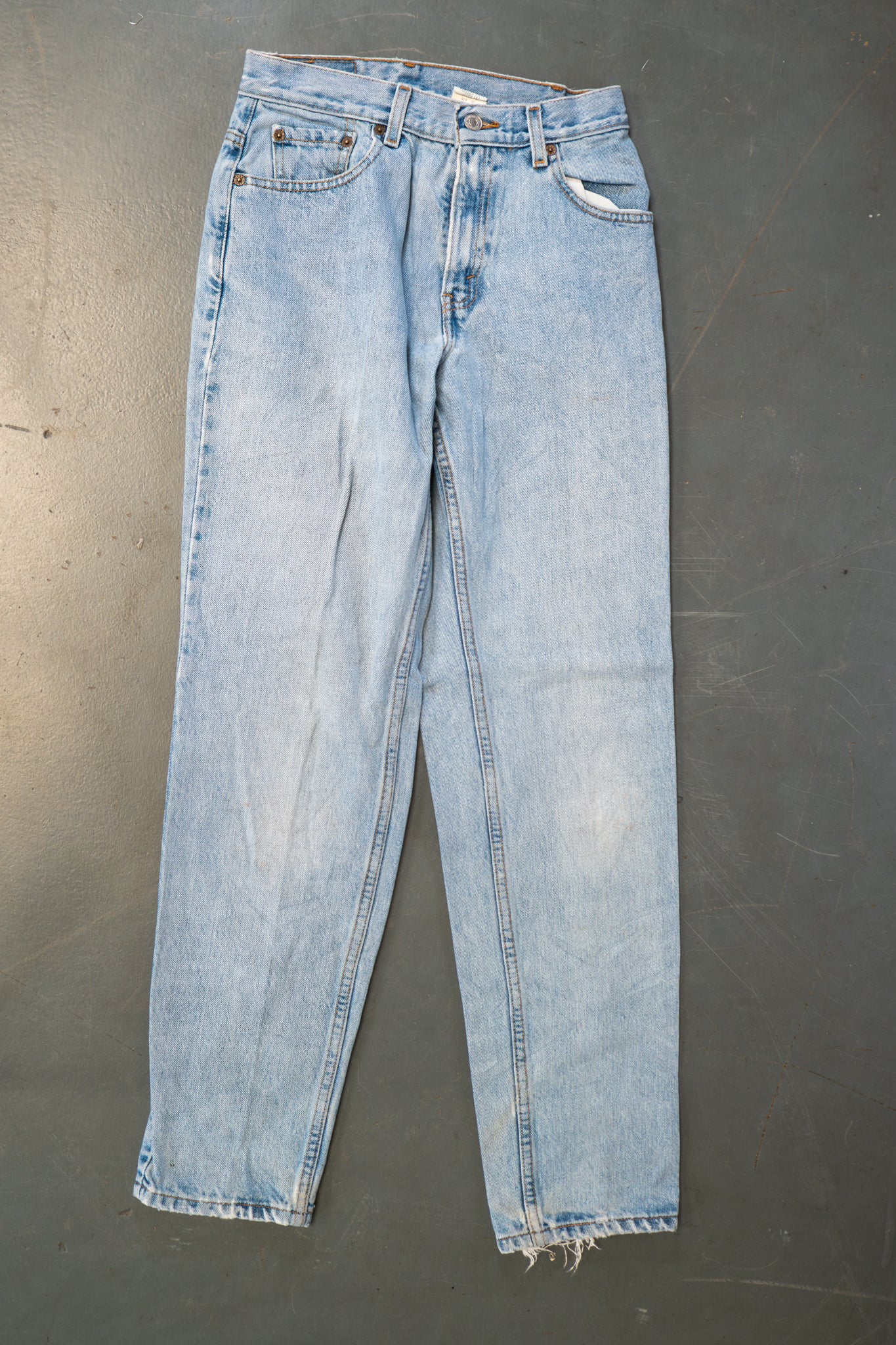 Ladies Levi's High Waisted 550s Tapered Leg Denim Jeans – 90s Y2K -W26, L30
