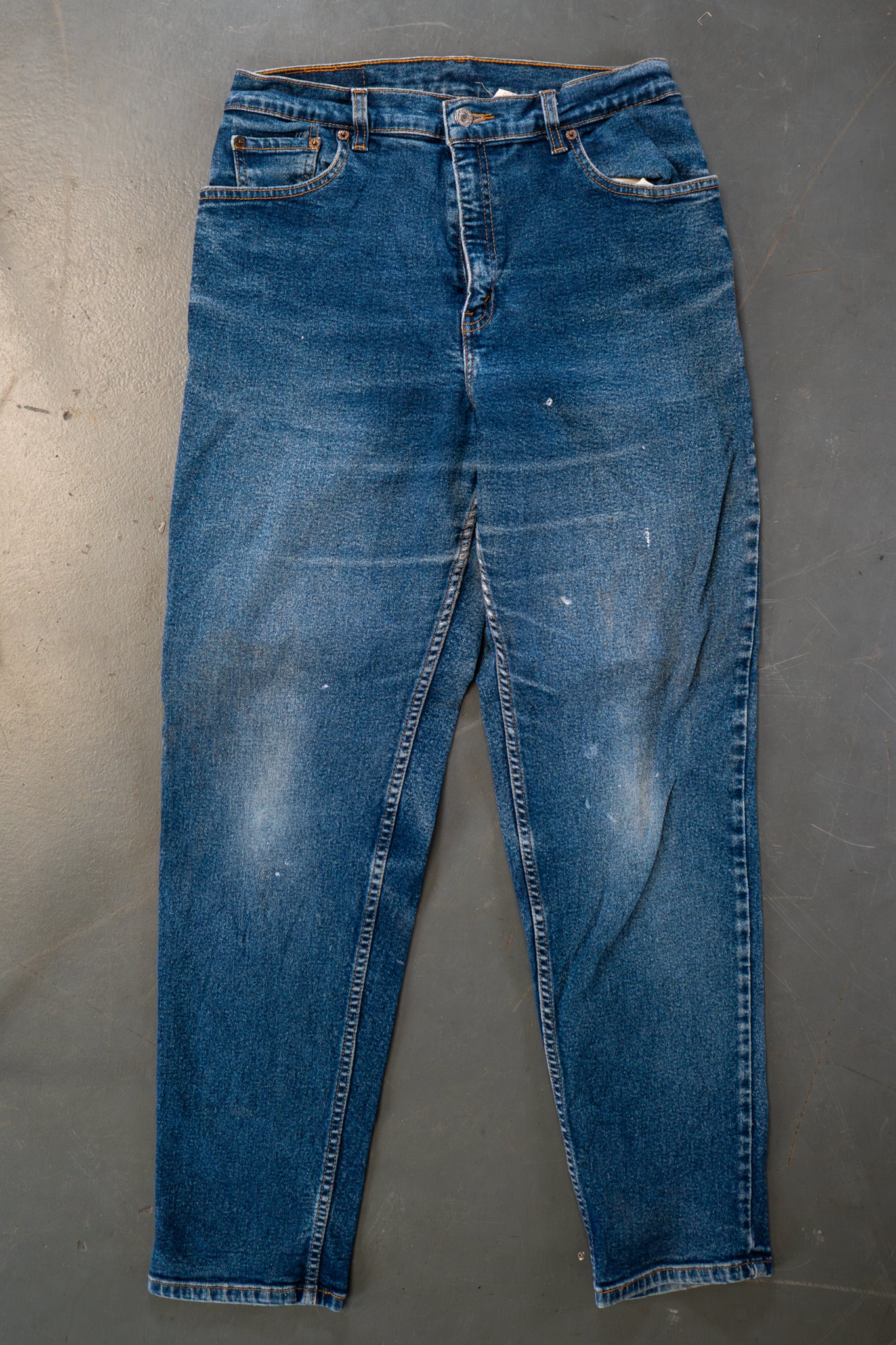 Ladies Levi's High Waisted 550s Tapered Leg Denim Jeans – 90s Y2K -W30, L30