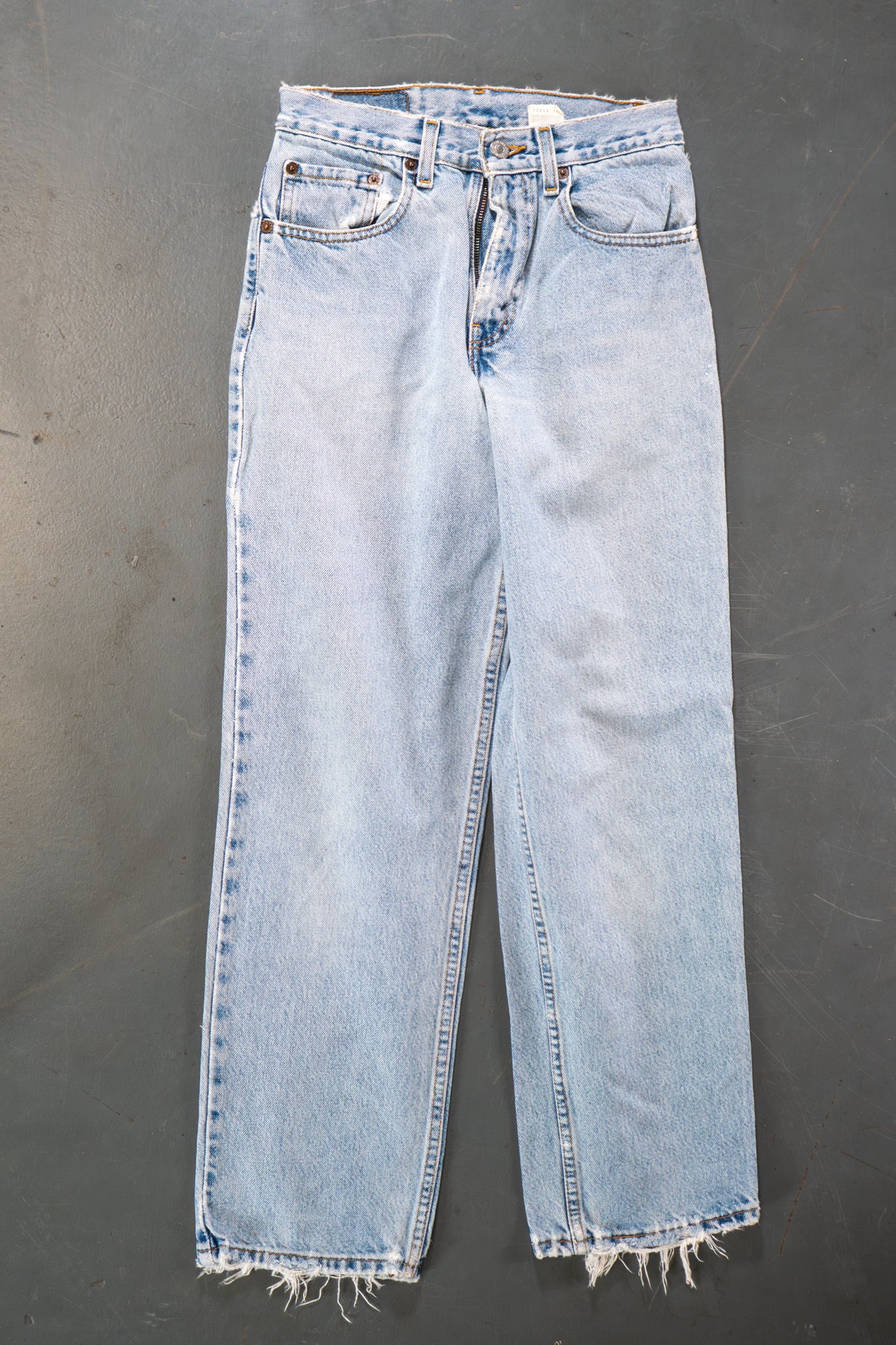 Ladies Levi's High Waisted 550s Tapered Leg Denim Jeans – 90s Y2K -W24, L27