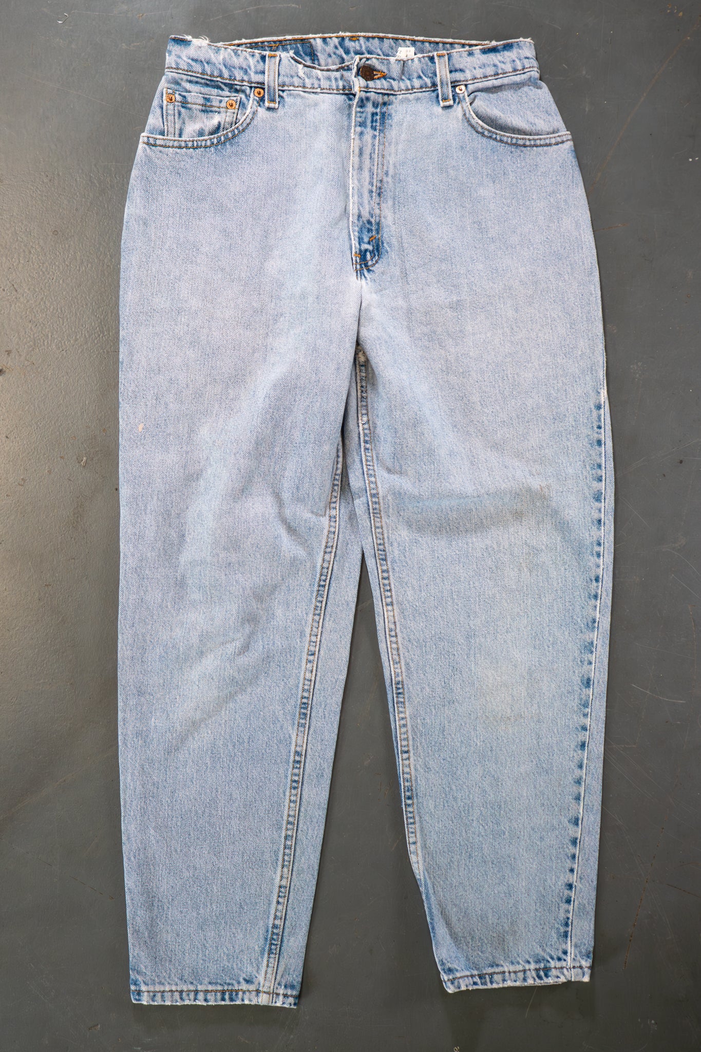 Ladies Levi's High Waisted 550s Tapered Leg Denim Jeans – 90s Y2K -W29, L28