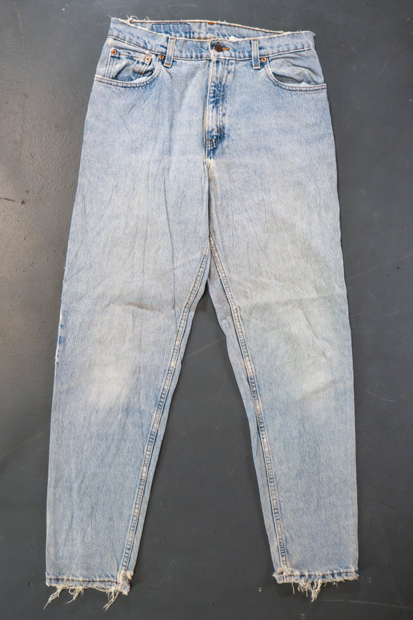 Ladies Levi's High Waisted 550s Tapered Leg Denim Jeans – 90s Y2K -W30, L30