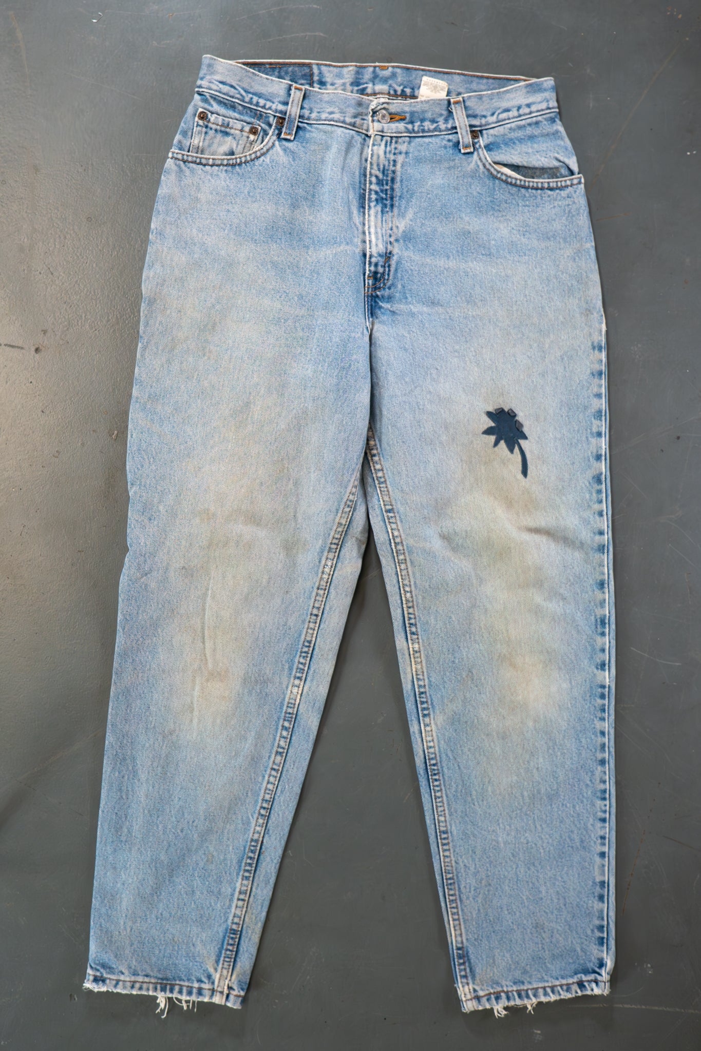 Ladies Levi's High Waisted 550s Tapered Leg Denim Jeans – 90s Y2K -W31, L29