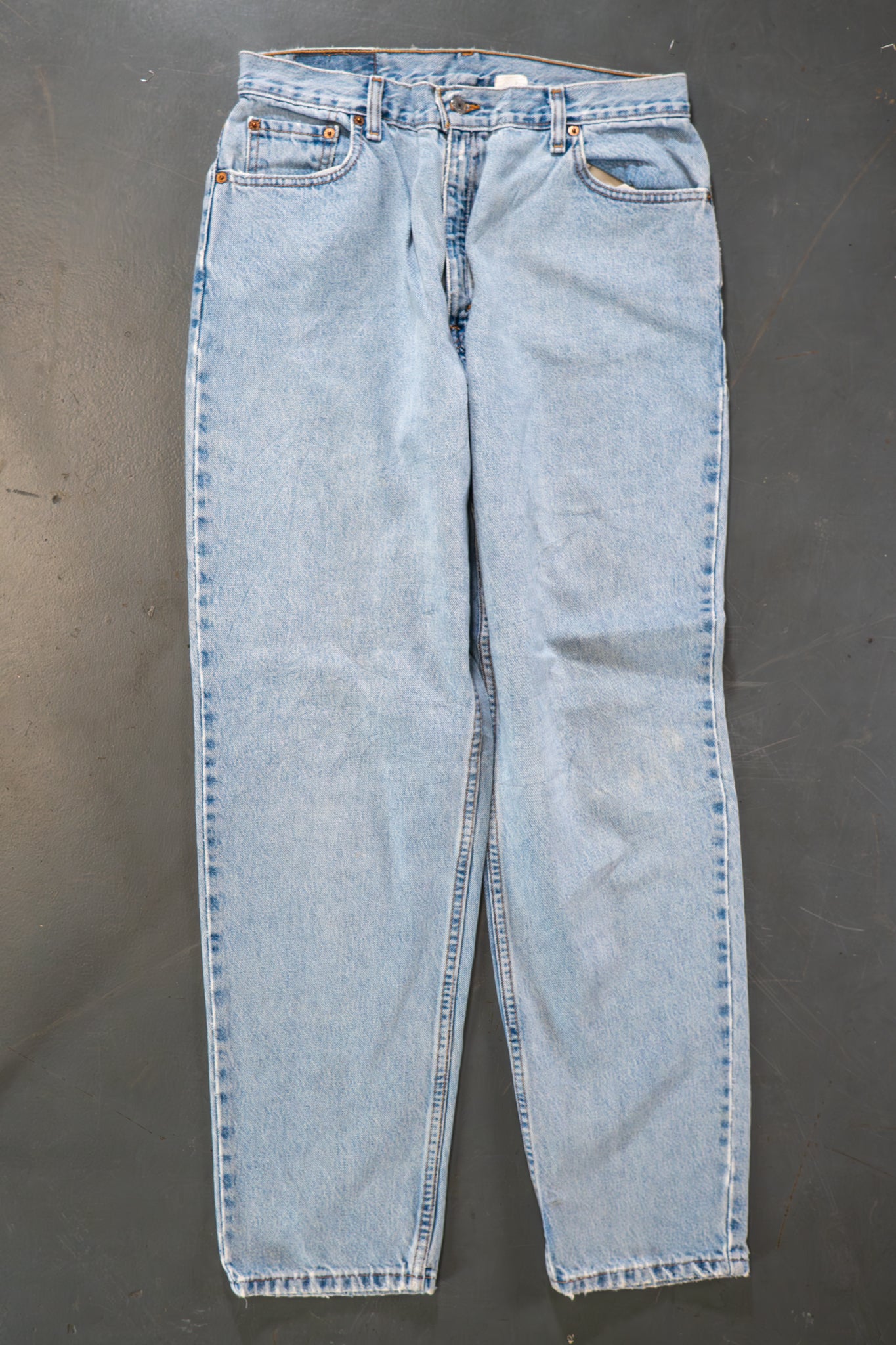 Ladies Levi's High Waisted 550s Tapered Leg Denim Jeans – 90s Y2K -W30, L30