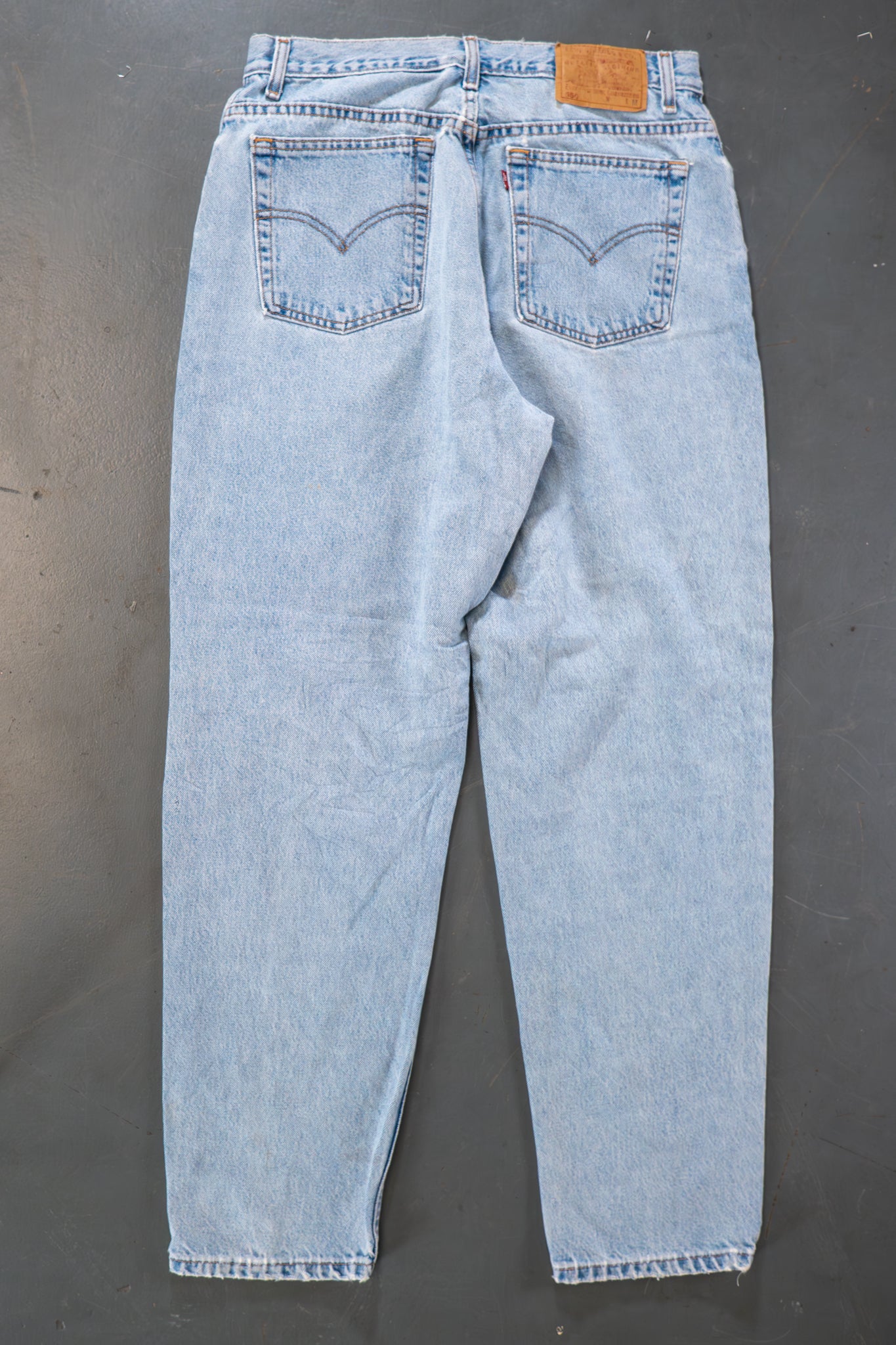 Ladies Levi's High Waisted 550s Tapered Leg Denim Jeans – 90s Y2K -W30, L30
