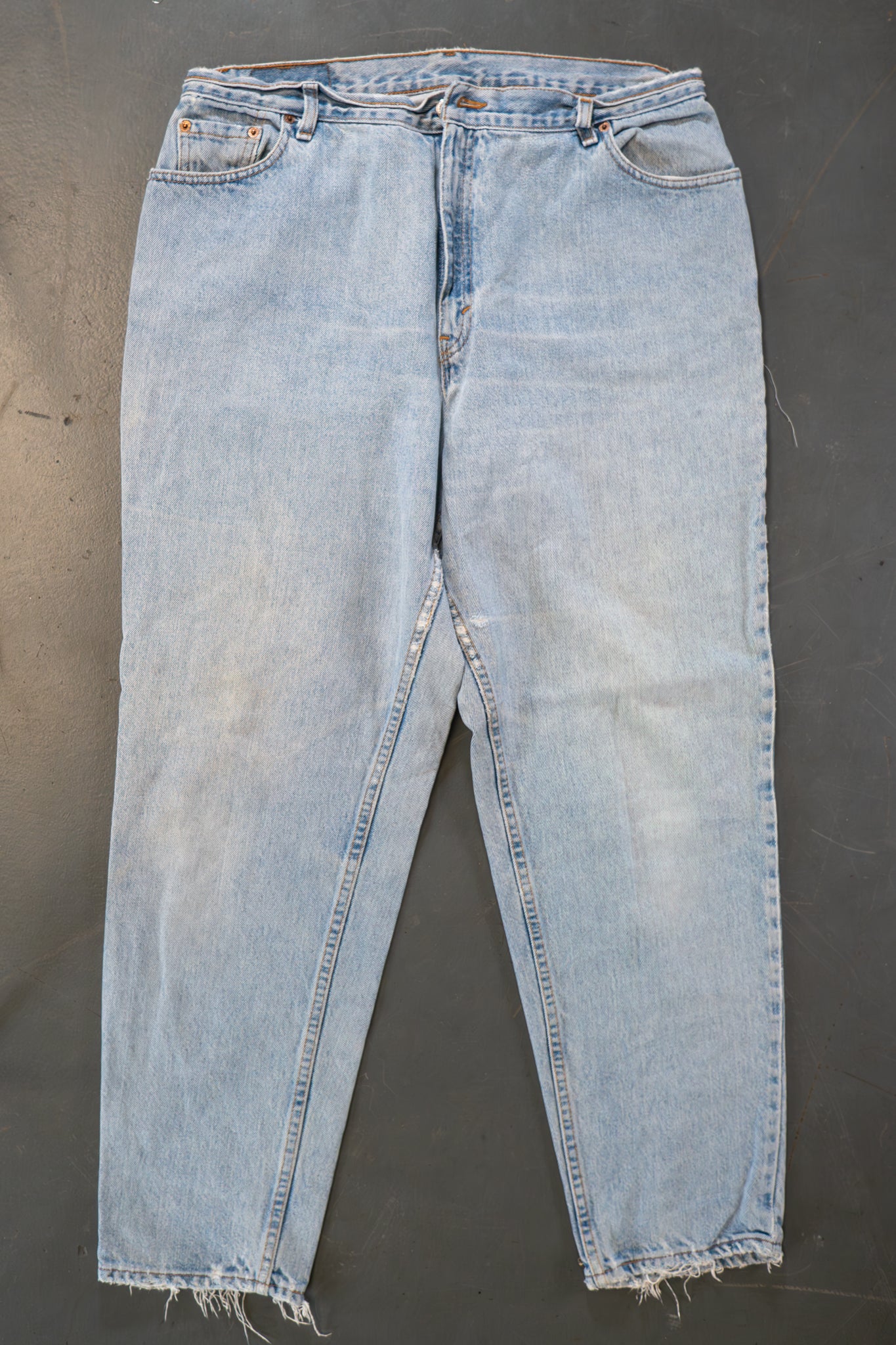 Ladies Levi's High Waisted 550s Tapered Leg Denim Jeans – 90s Y2K -W35, L29