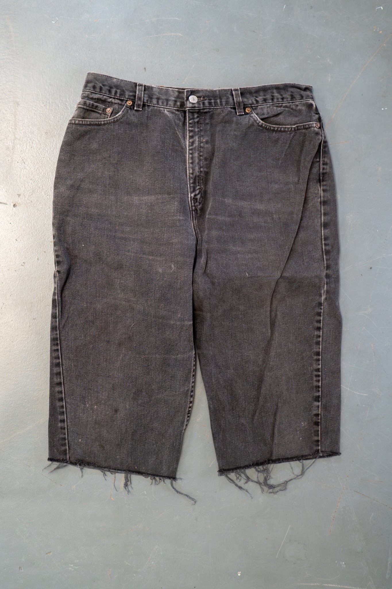 Ladies Levi's High Waisted 550s Tapered Leg Denim Jeans – 90s Y2K -W35, L17