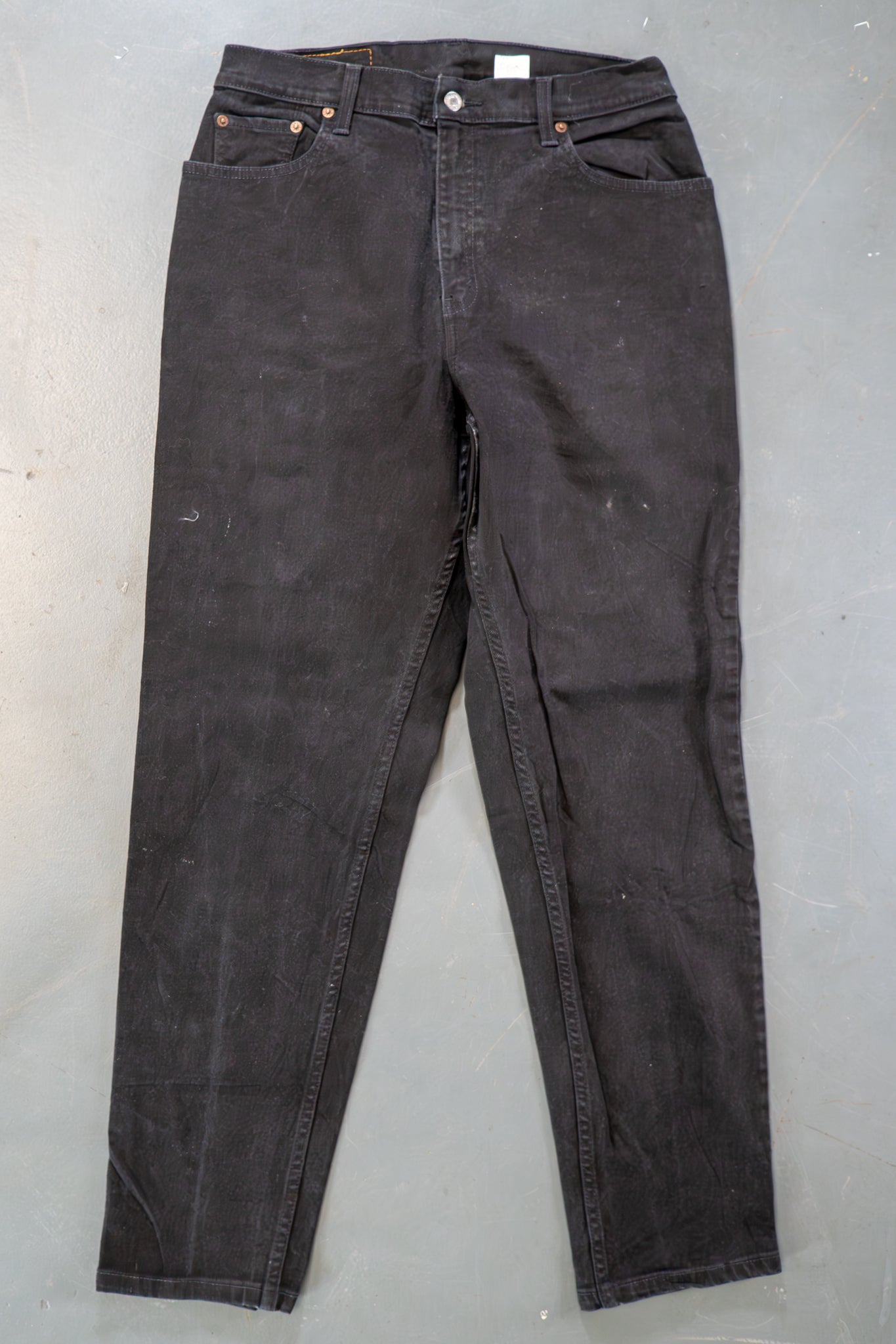 Ladies Levi's High Waisted 550s Tapered Leg Denim Jeans – 90s Y2K -W30, L31