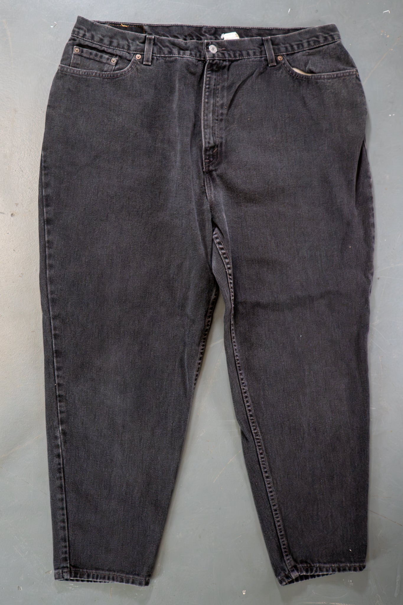 Ladies Levi's High Waisted 550s Tapered Leg Denim Jeans – 90s Y2K -W40, L27