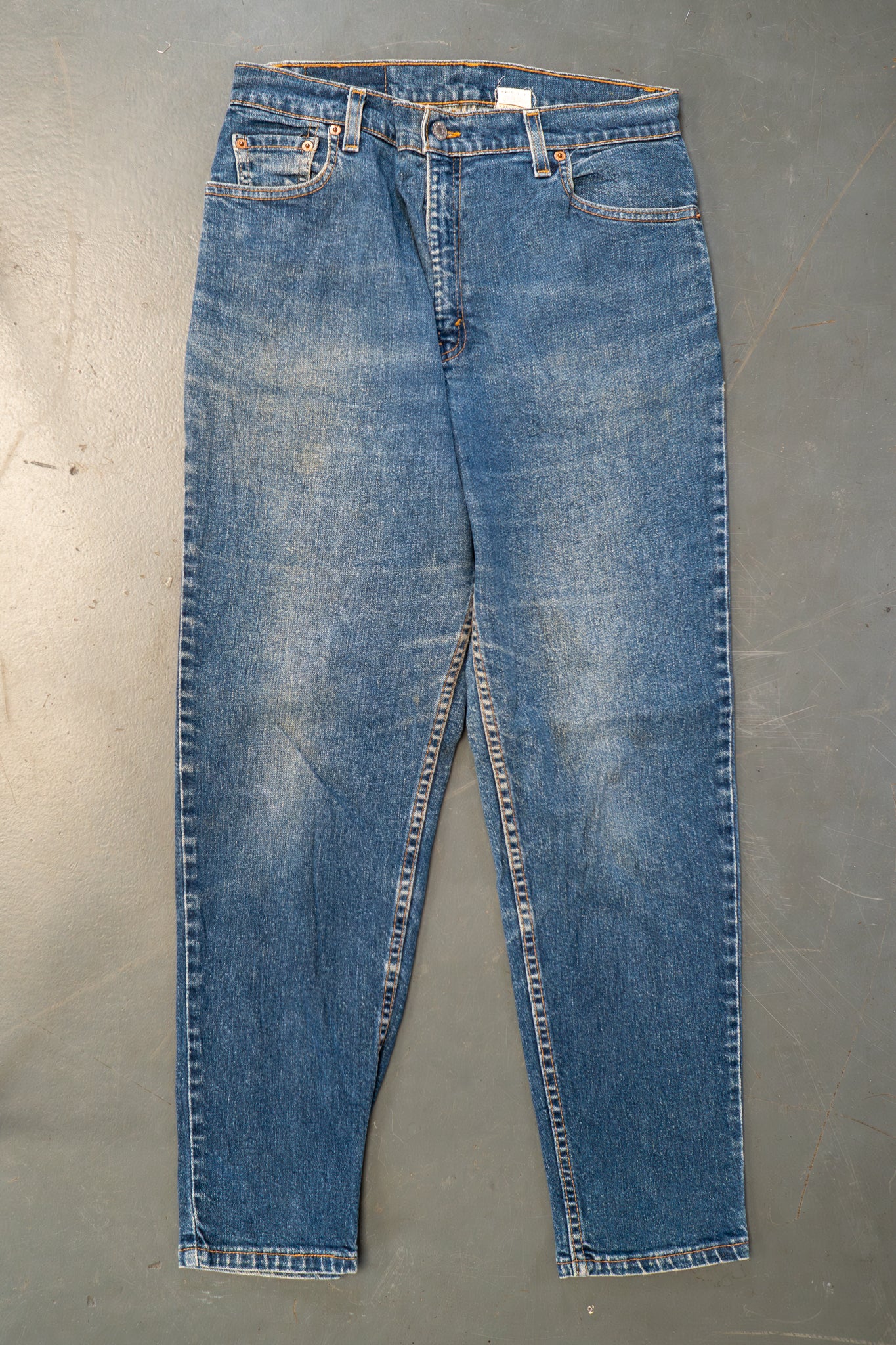 Ladies Levi's High Waisted 550s Tapered Leg Denim Jeans – 90s Y2K -W30, L29