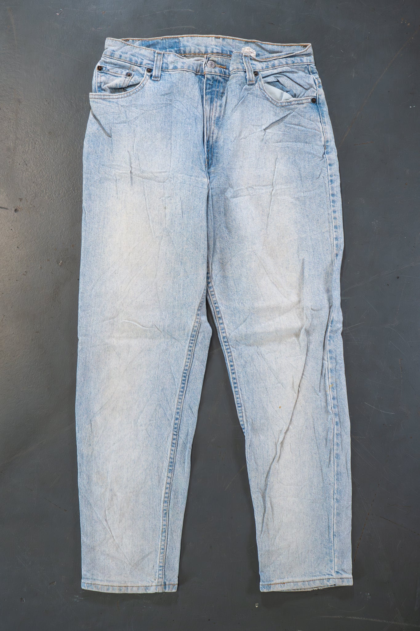 Ladies Levi's High Waisted 550s Tapered Leg Denim Jeans – 90s Y2K -W30, L28
