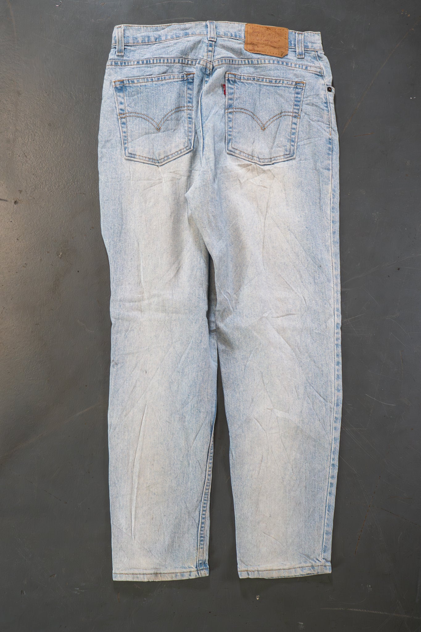 Ladies Levi's High Waisted 550s Tapered Leg Denim Jeans – 90s Y2K -W30, L28