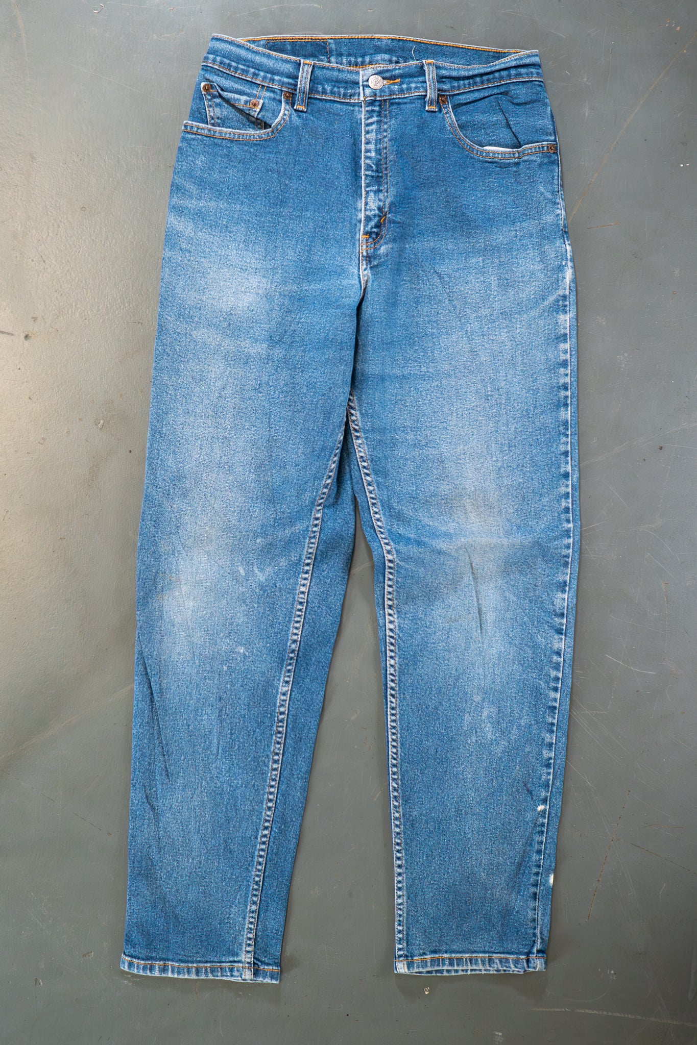 Ladies Levi's High Waisted 550s Tapered Leg Denim Jeans – 90s Y2K -W28, L29