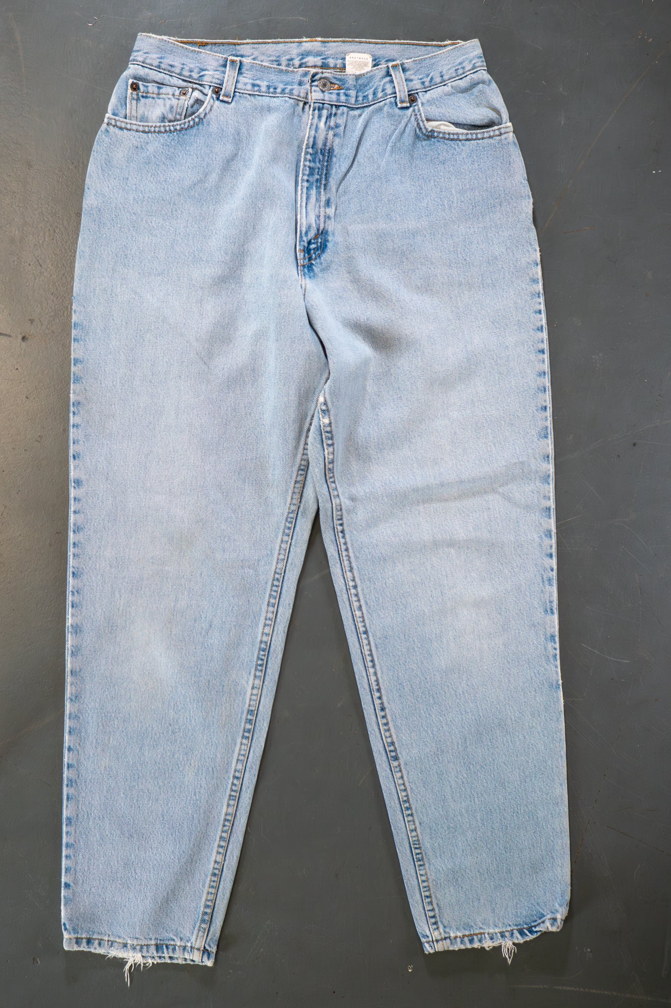 Ladies Levi's High Waisted 550s Tapered Leg Denim Jeans – 90s Y2K -W36, L29