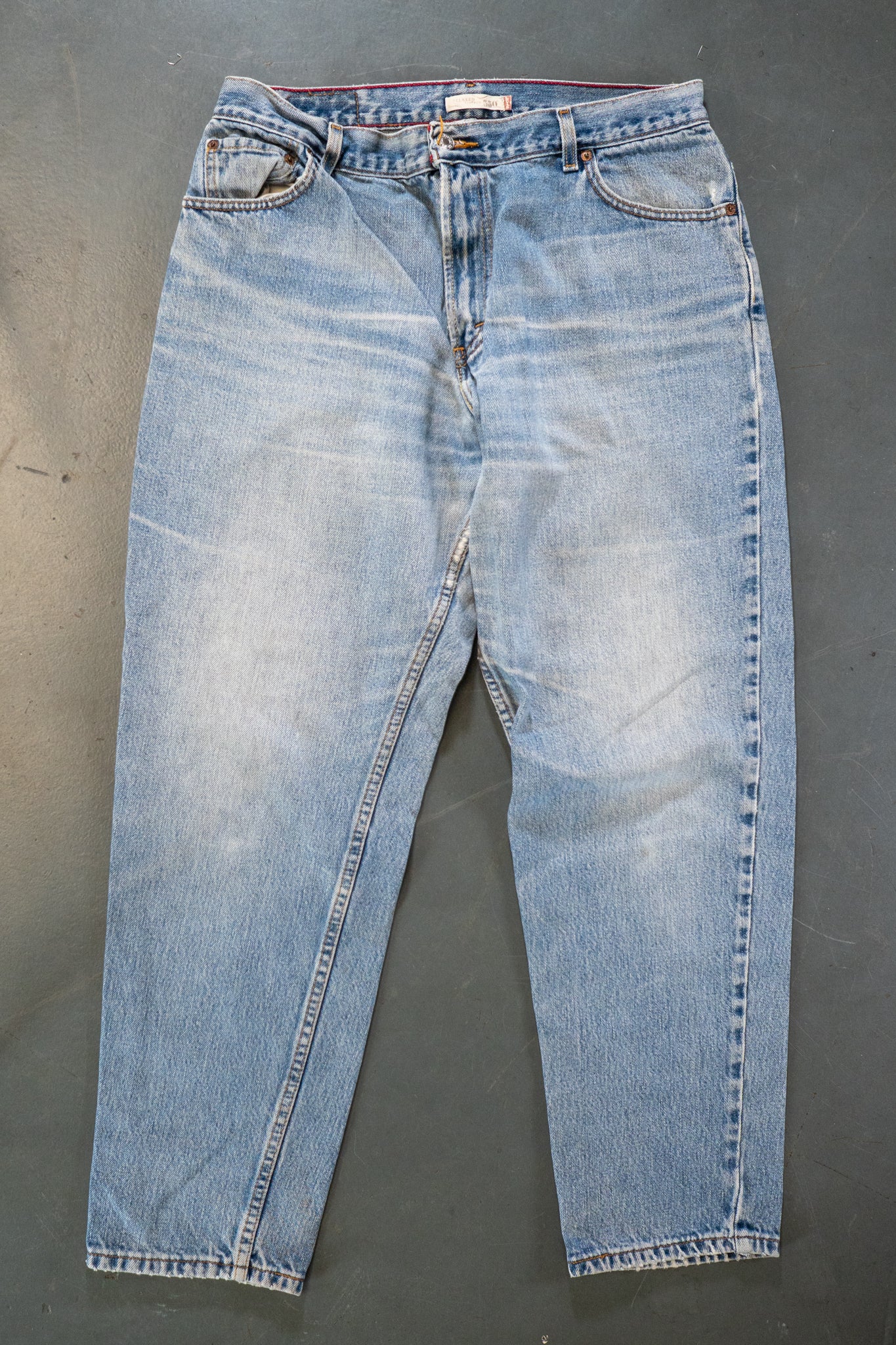 Ladies Levi's High Waisted 550s Tapered Leg Denim Jeans – 90s Y2K -W32, L30