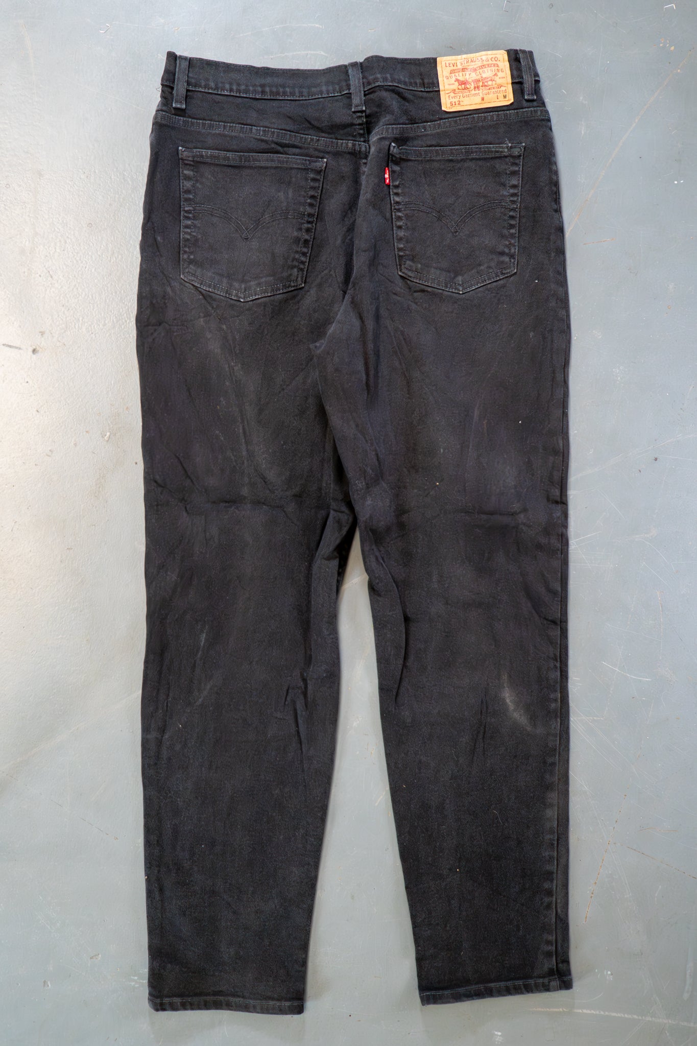 Ladies Levi's High Waisted 512s Tapered Leg Denim Jeans – 90s Y2K -W33, L29