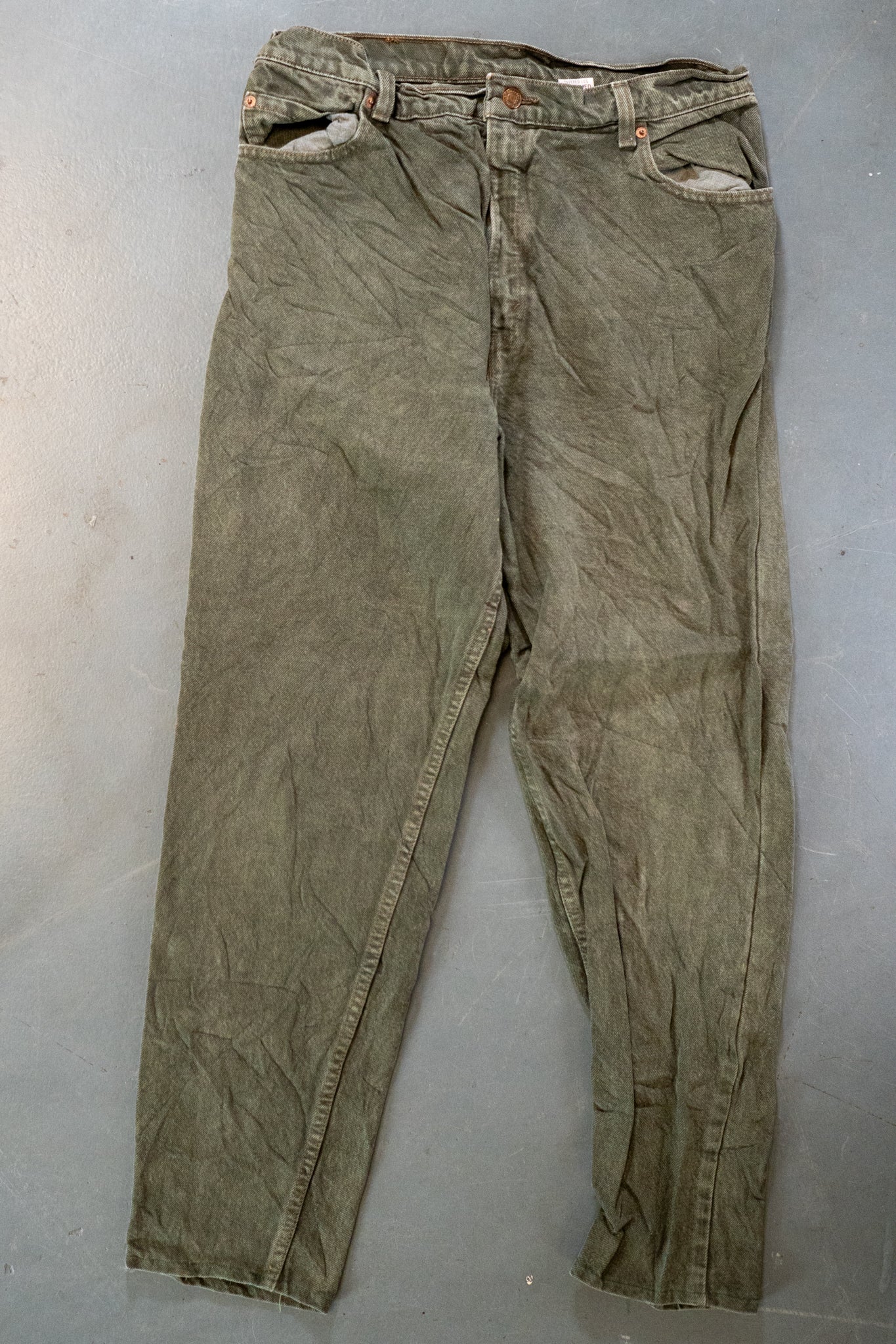 Ladies Levi's High Waisted 551s Tapered Leg Denim Jeans – 90s Y2K -W32, L29