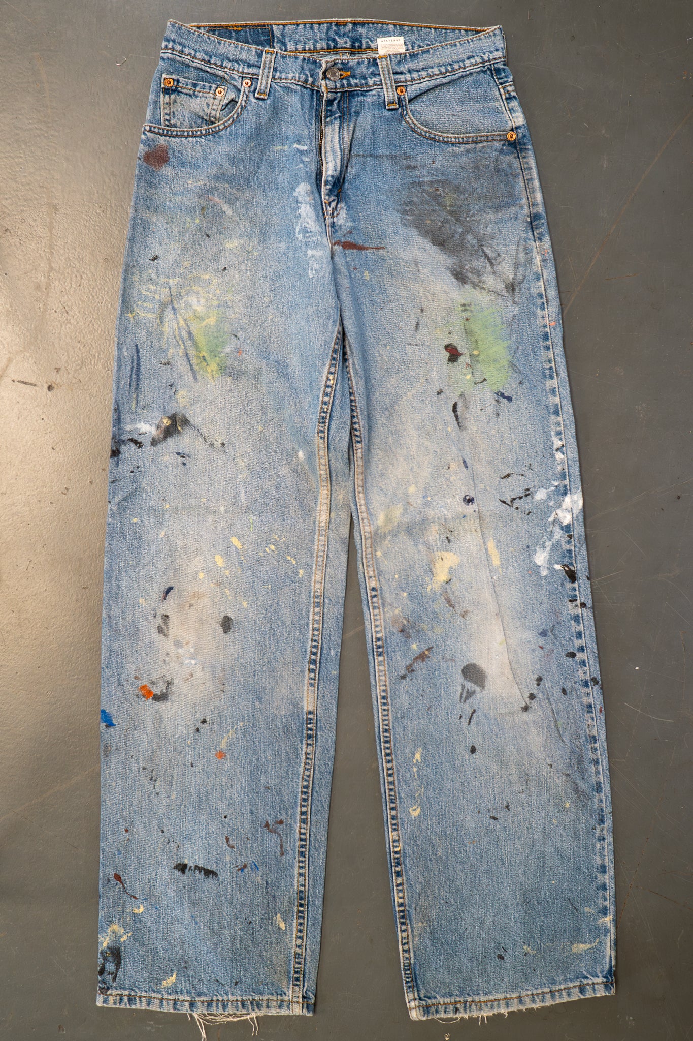 Ladies Levi's High Waisted 565s Tapered Leg Denim Jeans – 90s Y2K -W30, L32