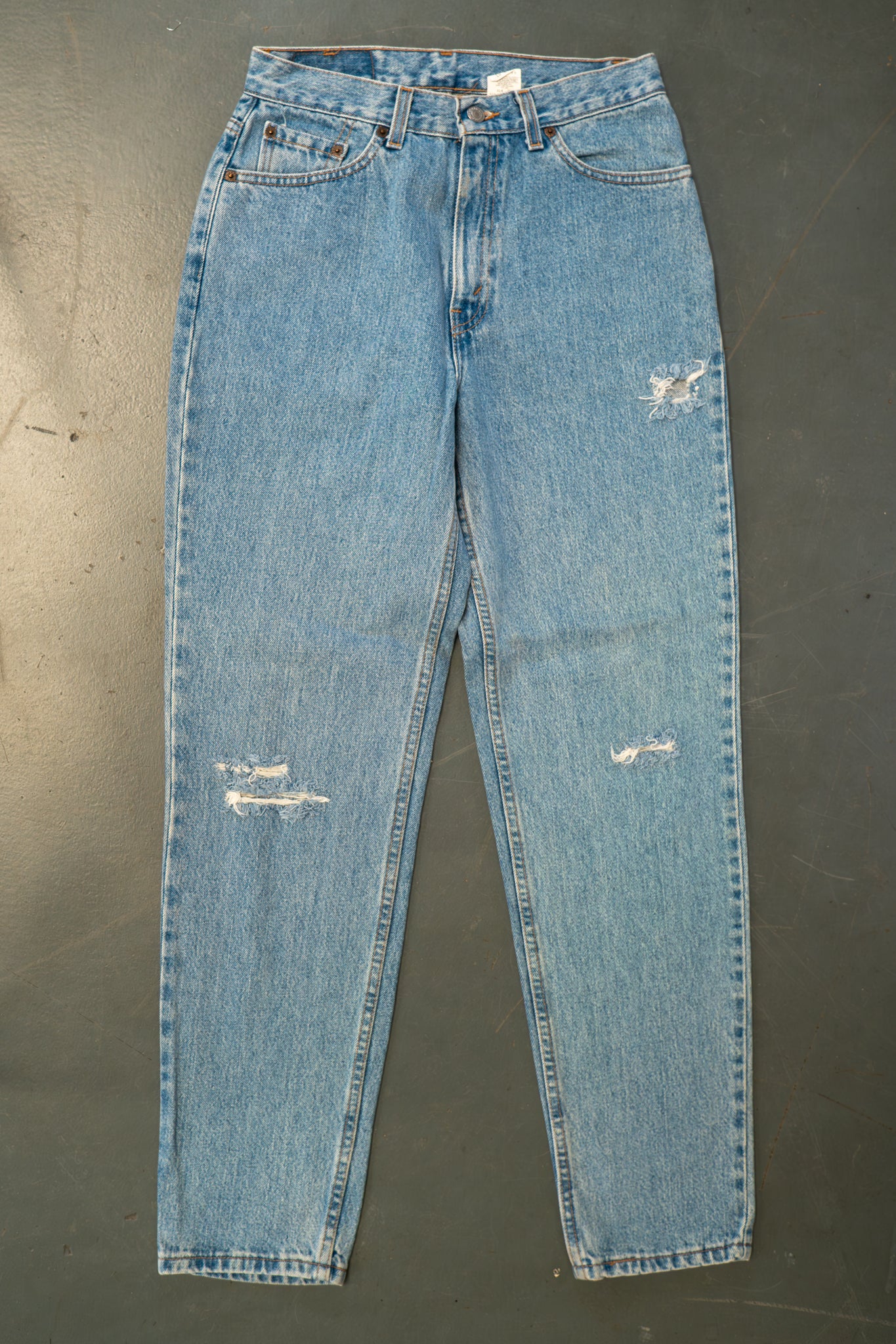 Ladies Levi's High Waisted 512s Tapered Leg Denim Jeans – 90s Y2K -W28, L30