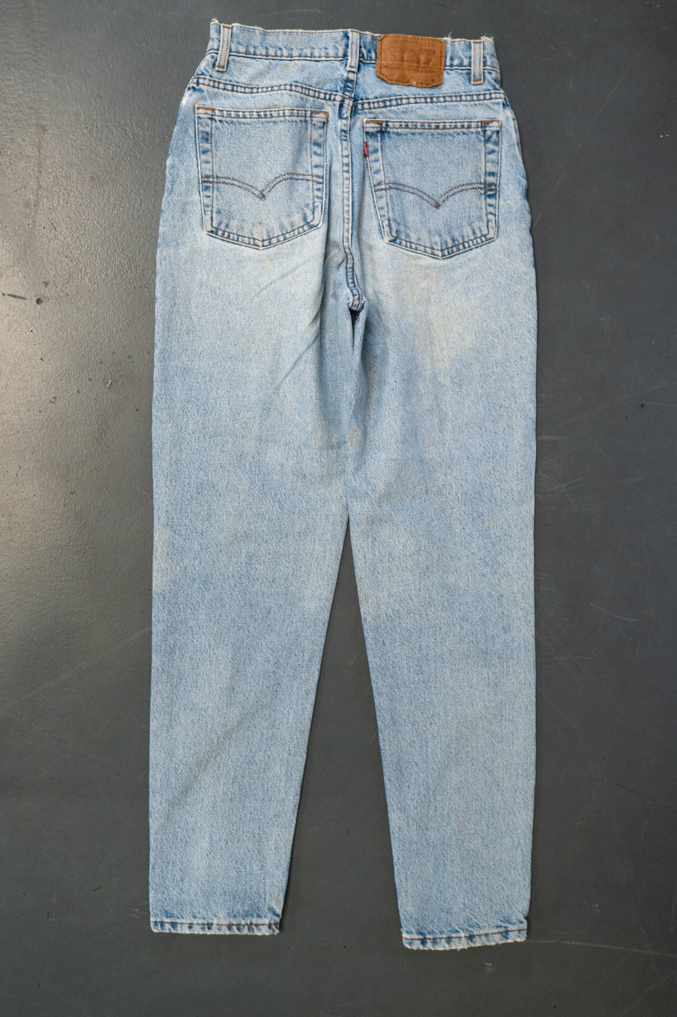 Ladies Levi's High Waisted 512s Tapered Leg Denim Jeans – 90s Y2K -W26, L29