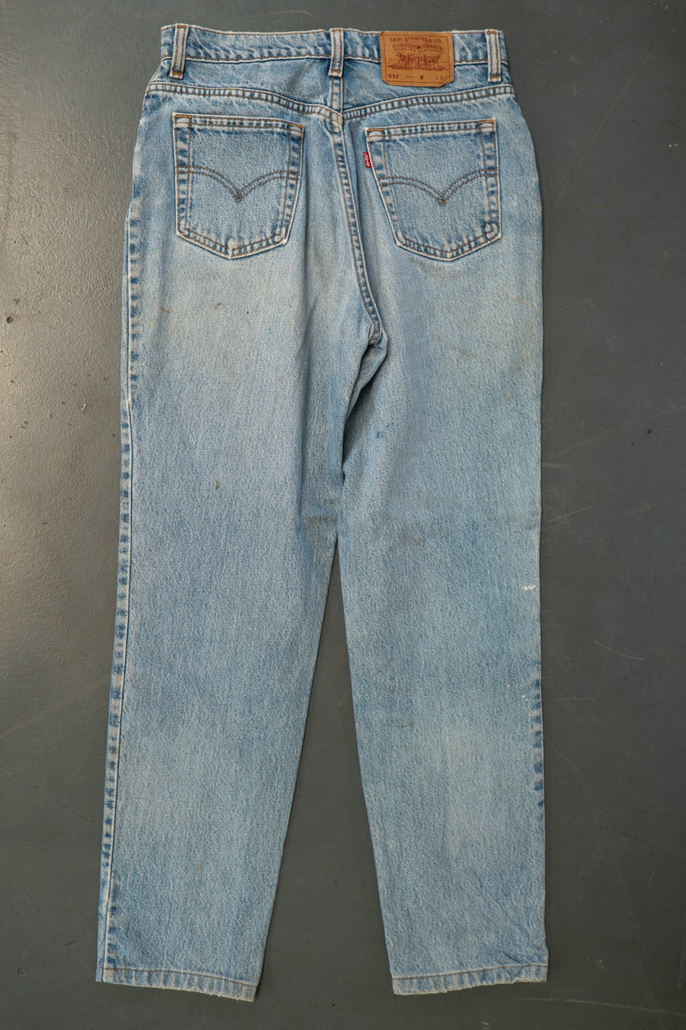 Ladies Levi's High Waisted 531s Tapered Leg Denim Jeans – 90s Y2K -W29, L29