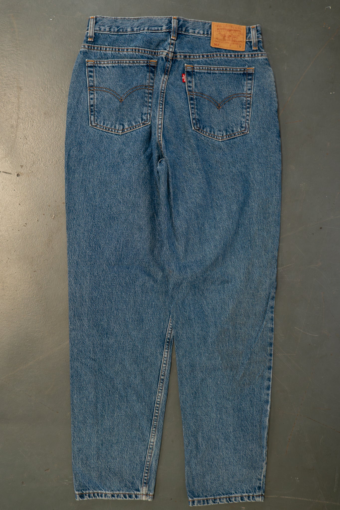 Ladies Levi's High Waisted 512s Tapered Leg Denim Jeans – 90s Y2K -W31, L31