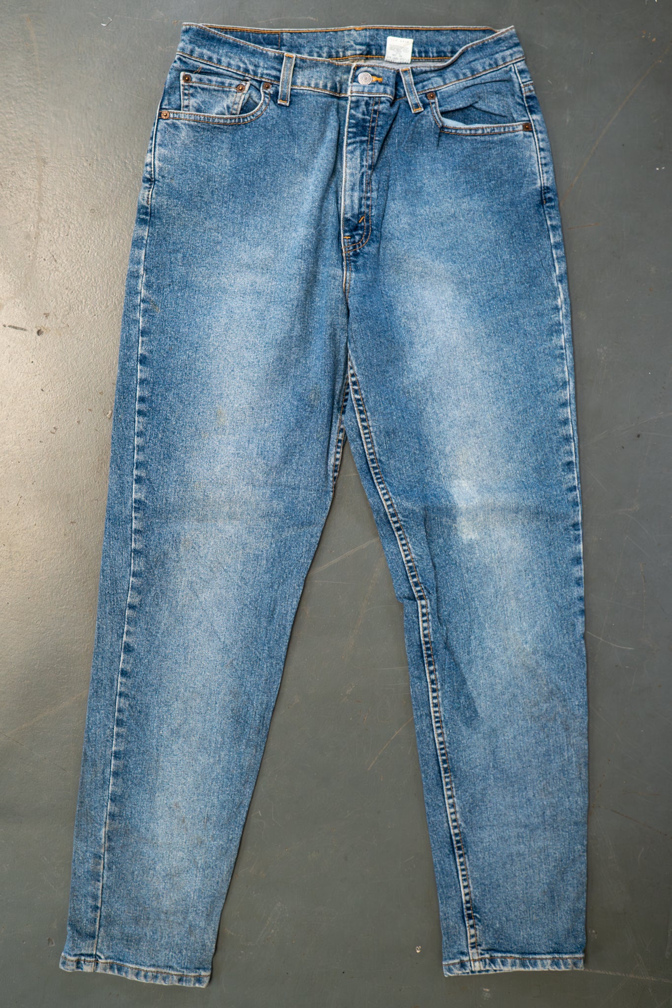 Ladies Levi's High Waisted 512s Tapered Leg Denim Jeans – 90s Y2K -W31, L13