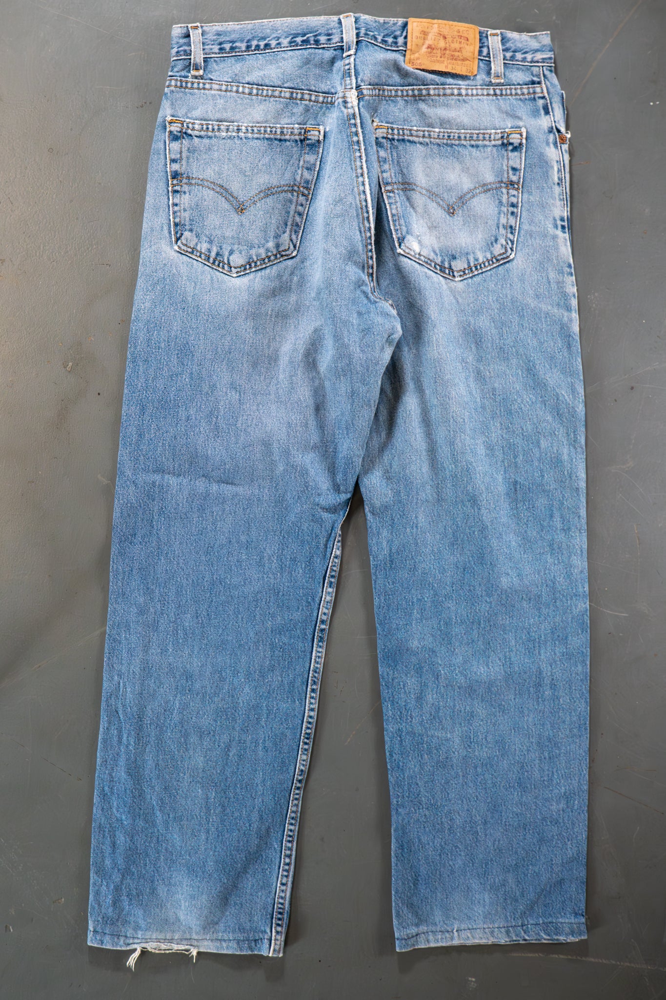 Levi's Vintage 505 Regular Fit Denim Jeans – 90s Y2K - W32, L28