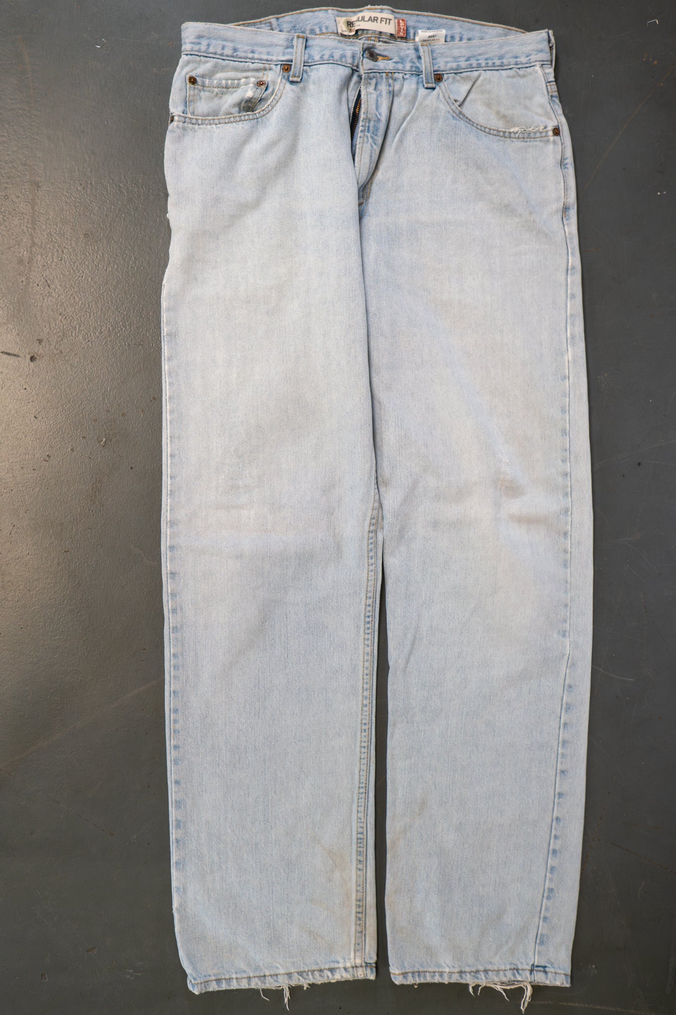 Levi's Vintage 505 Regular Fit Denim Jeans – 90s Y2K - W32, L32
