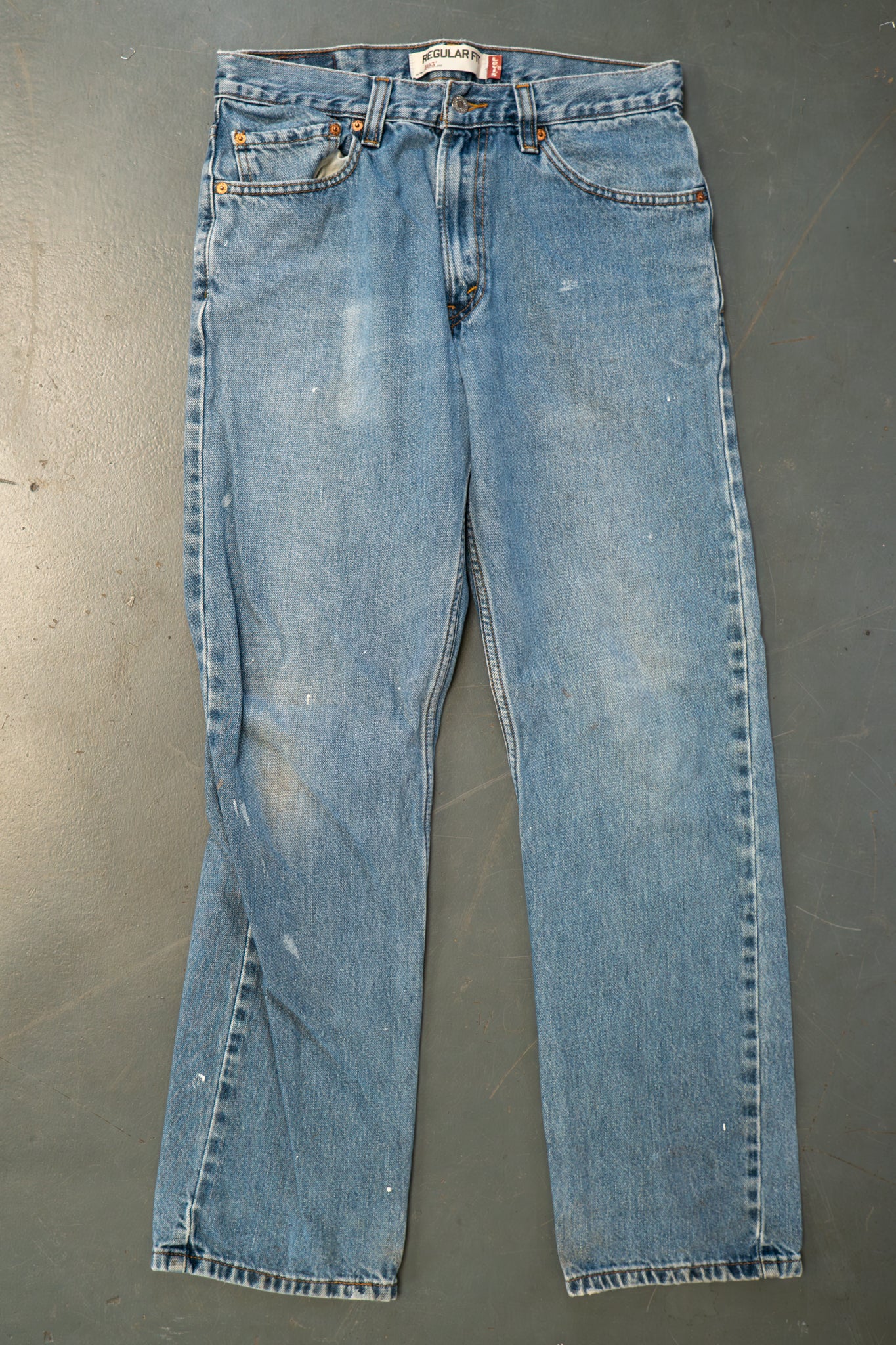 Levi's Vintage 505 Regular Fit Denim Jeans – 90s Y2K - W30, L30