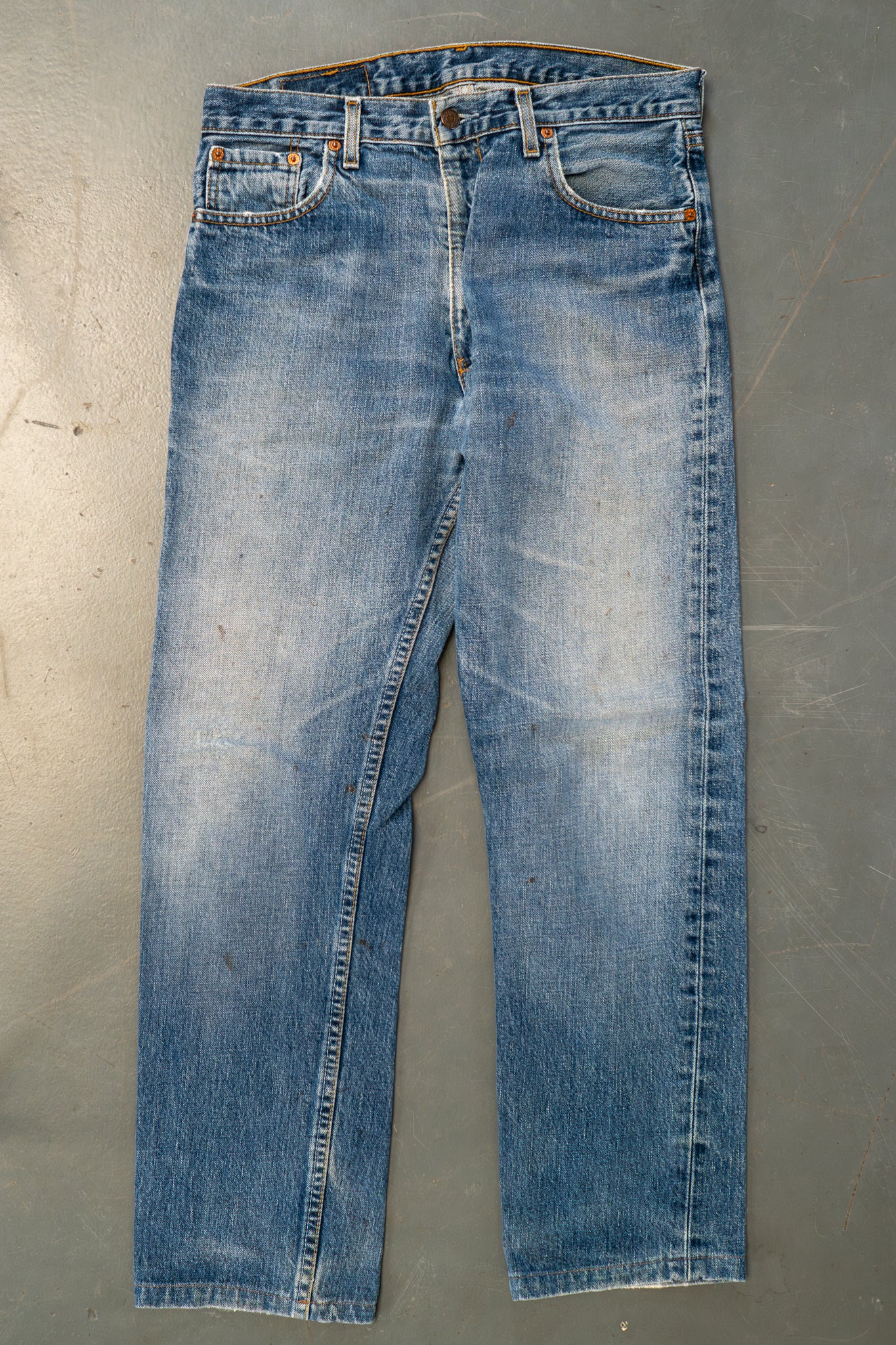 Levi's Vintage 505 Regular Fit Denim Jeans – 90s Y2K - W32, L28