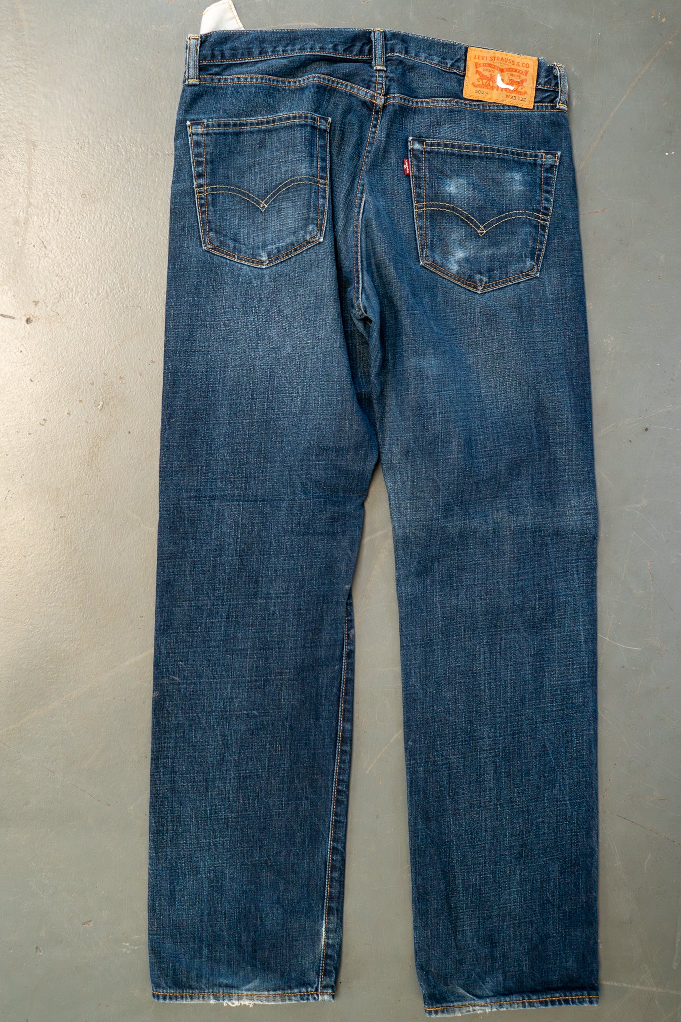 Levi's Vintage 505 Regular Fit Denim Jeans – 90s Y2K - W34, L31
