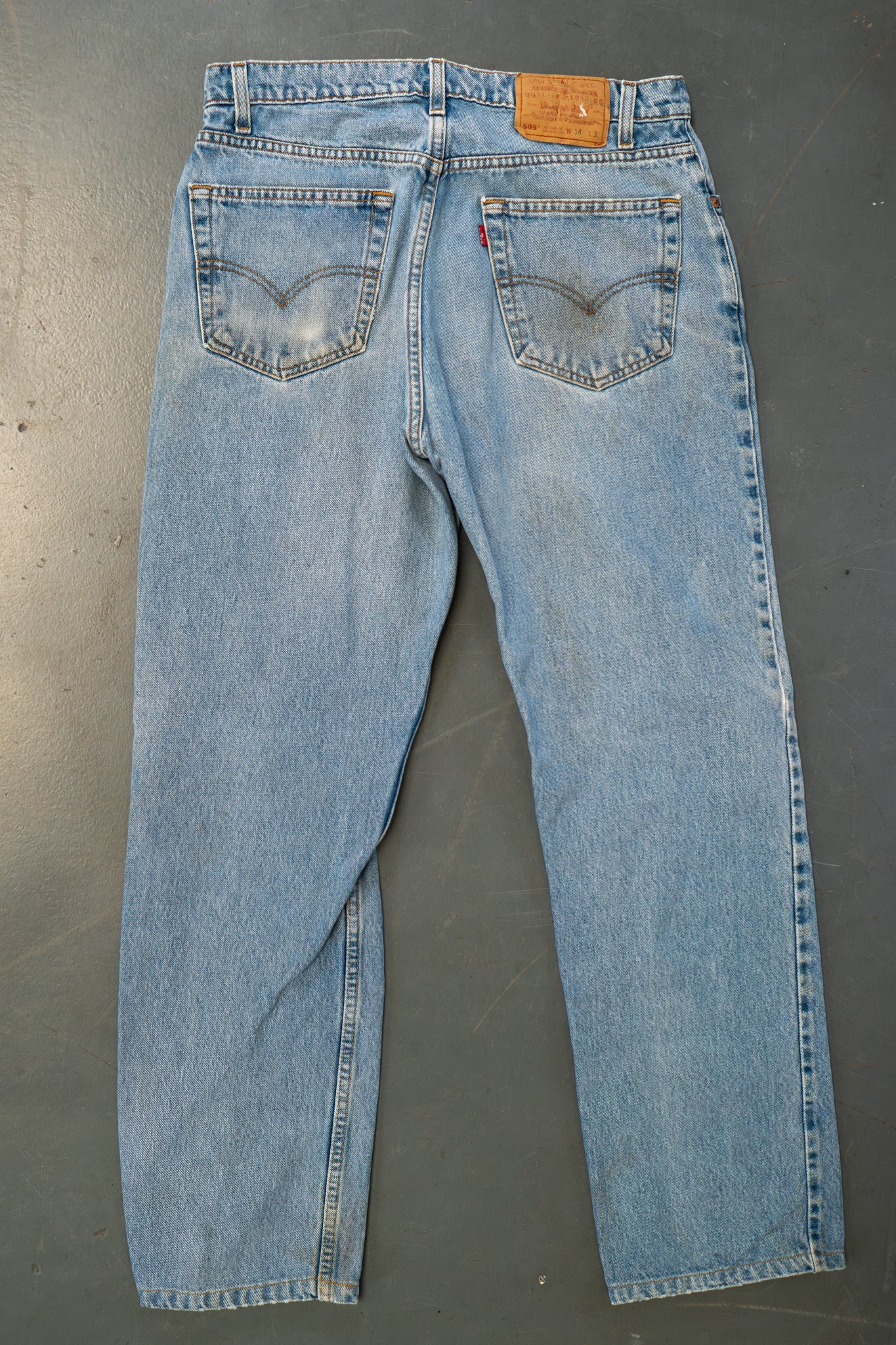 Levi's Vintage 505 Regular Fit Denim Jeans – 90s Y2K - W32, L29