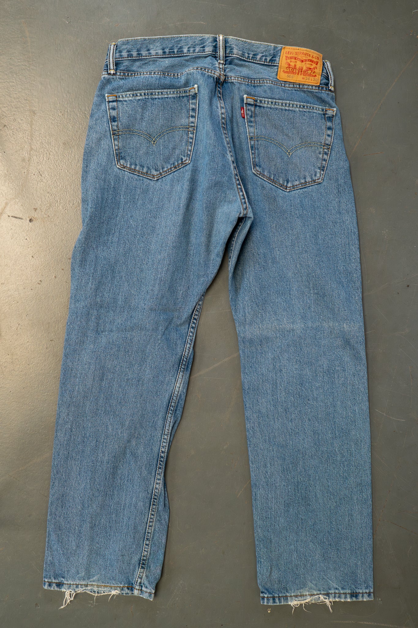 Levi's Vintage 505 Regular Fit Denim Jeans – 90s Y2K - W34, L29