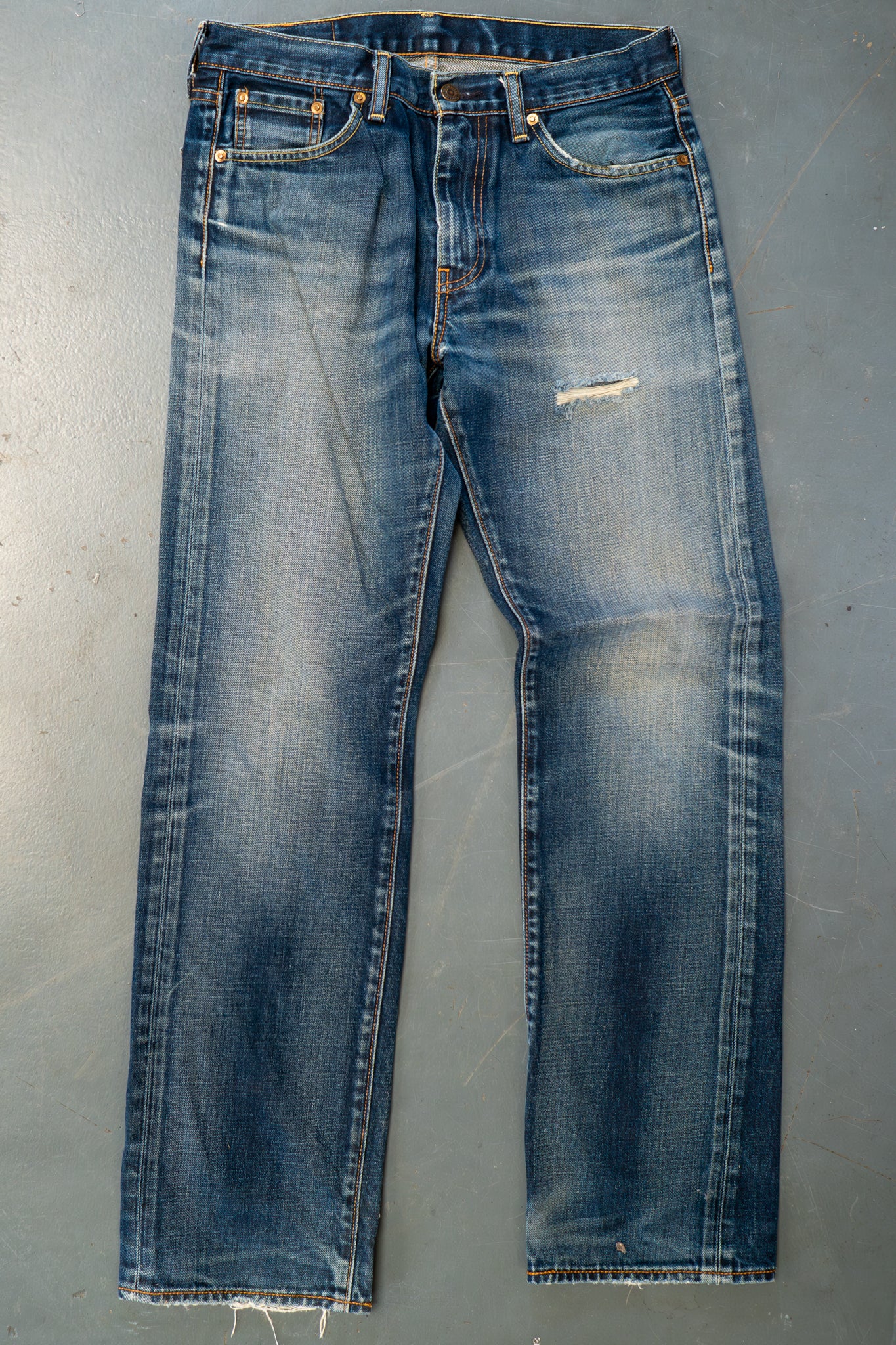 Levi's Vintage 505 Regular Fit Denim Jeans – 90s Y2K - W30, L31
