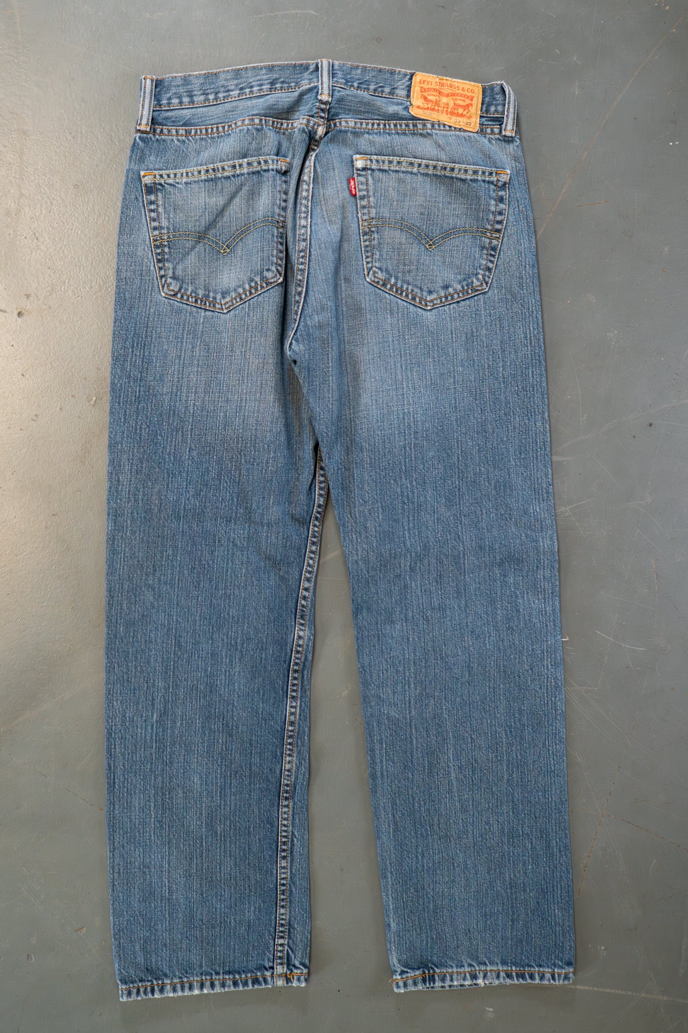 Levi's Vintage 505 Regular Fit Denim Jeans – 90s Y2K - W32, L29