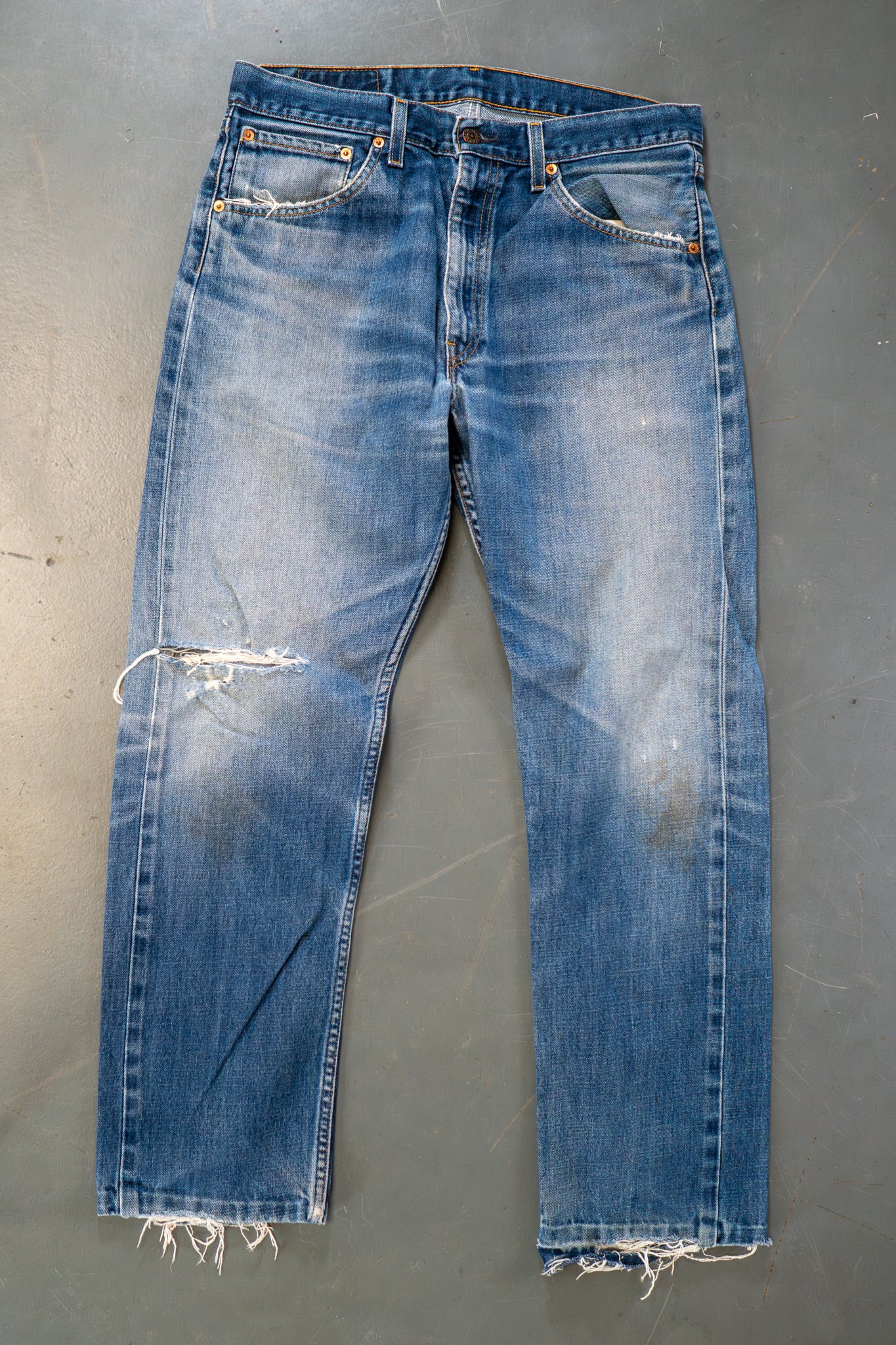Levi's Vintage 505 Regular Fit Denim Jeans – 90s Y2K - W32, L29