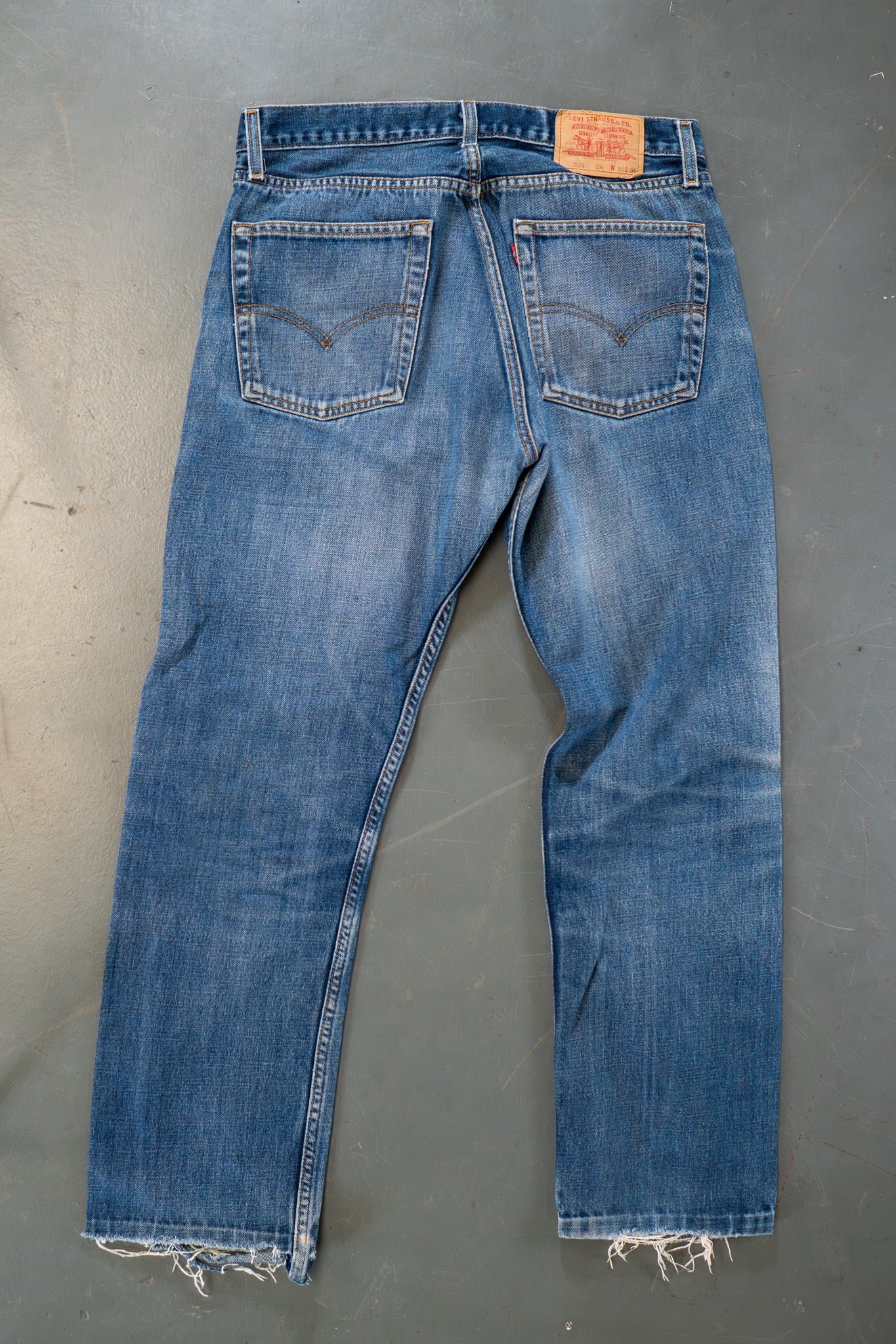 Levi's Vintage 505 Regular Fit Denim Jeans – 90s Y2K - W32, L29
