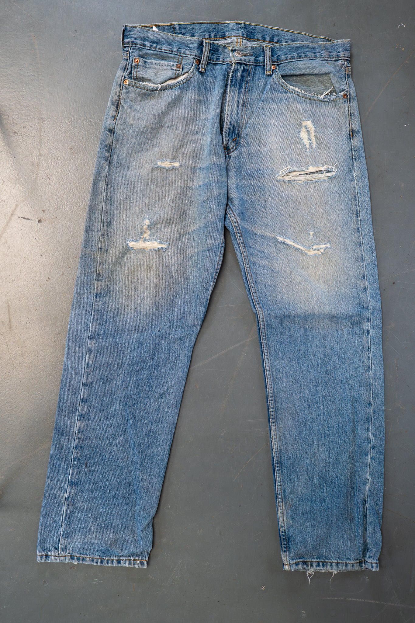 Levi's Vintage 505 Regular Fit Denim Jeans – 90s Y2K - W36, L30