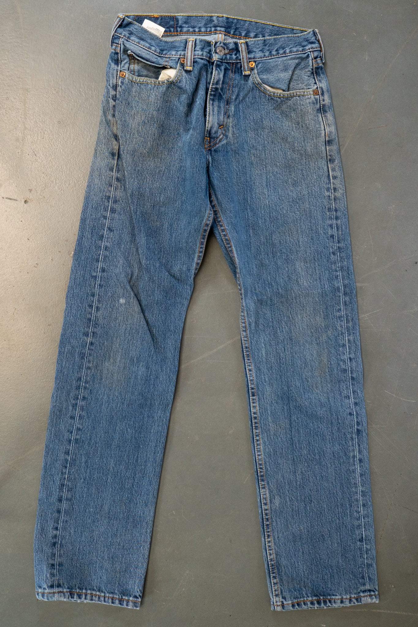 Levi's Vintage 505 Regular Fit Denim Jeans – 90s Y2K - W29, L31