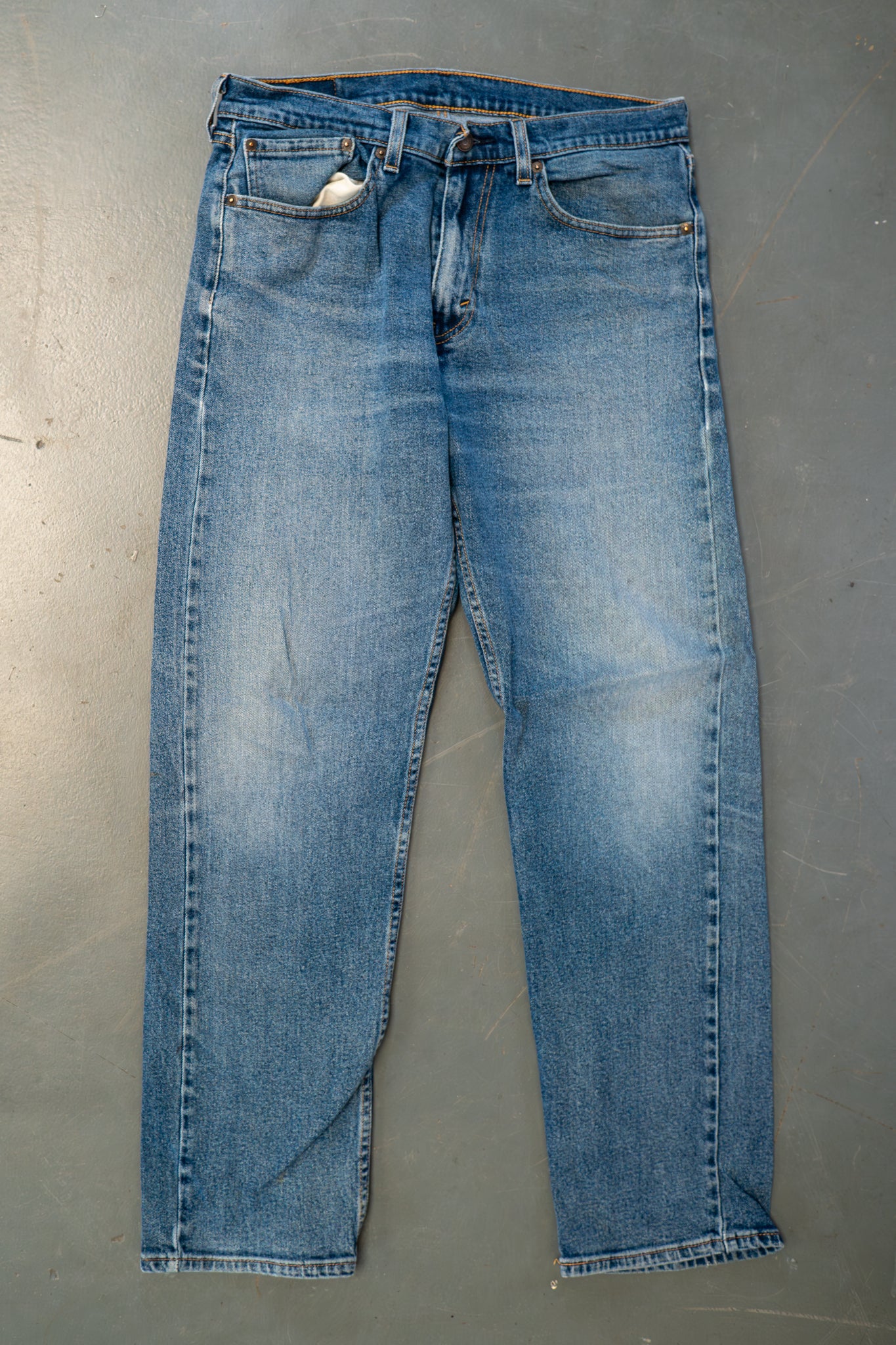 Levi's Vintage 505 Regular Fit Denim Jeans – 90s Y2K - W32, L29