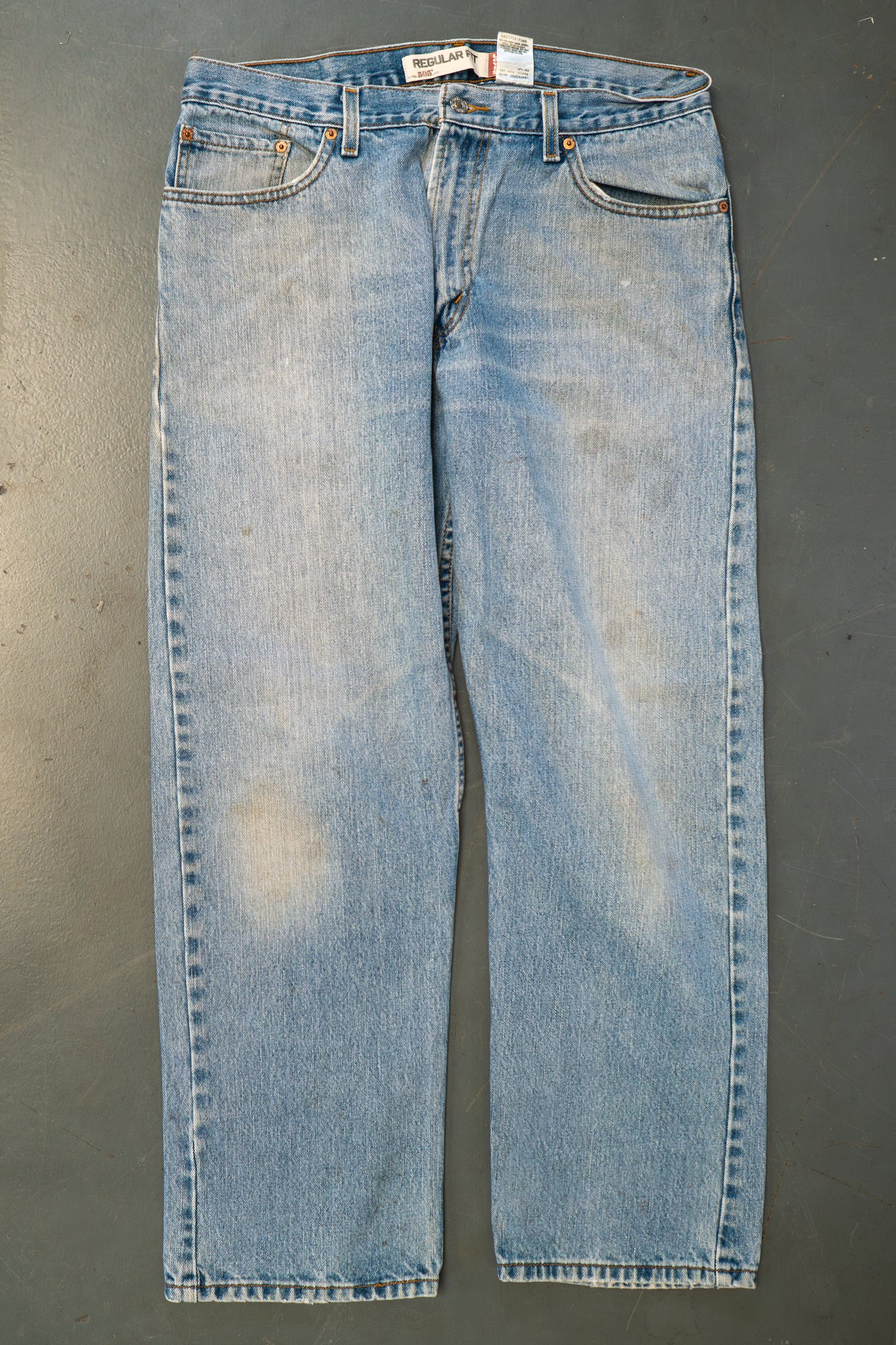 Levi's Vintage 505 Regular Fit Denim Jeans – 90s Y2K - W34, L28