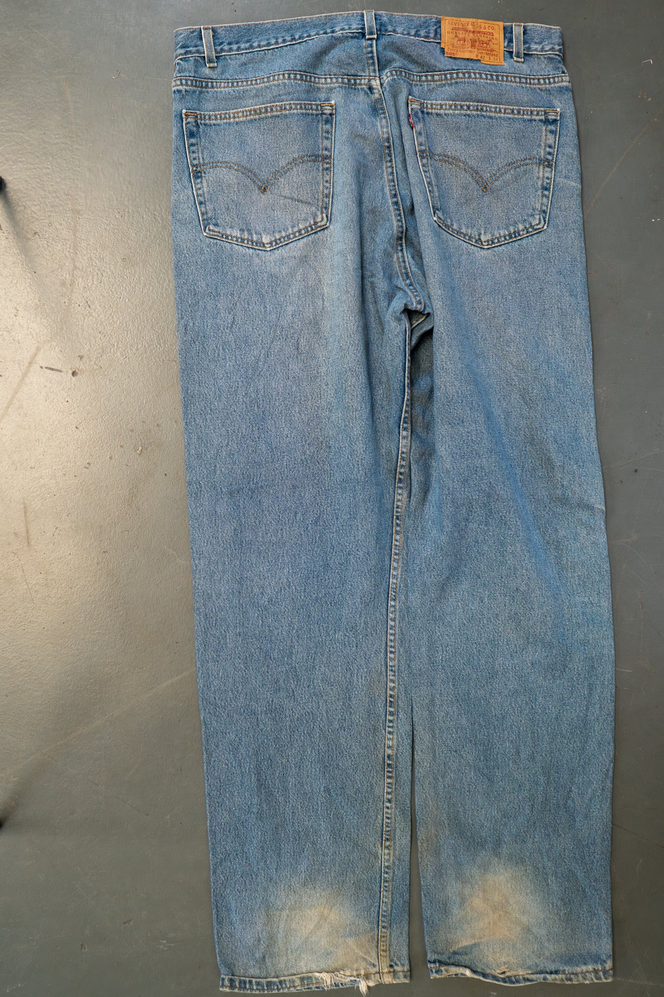 Levi's Vintage 505 Regular Fit Denim Jeans – 90s Y2K - W38, L34