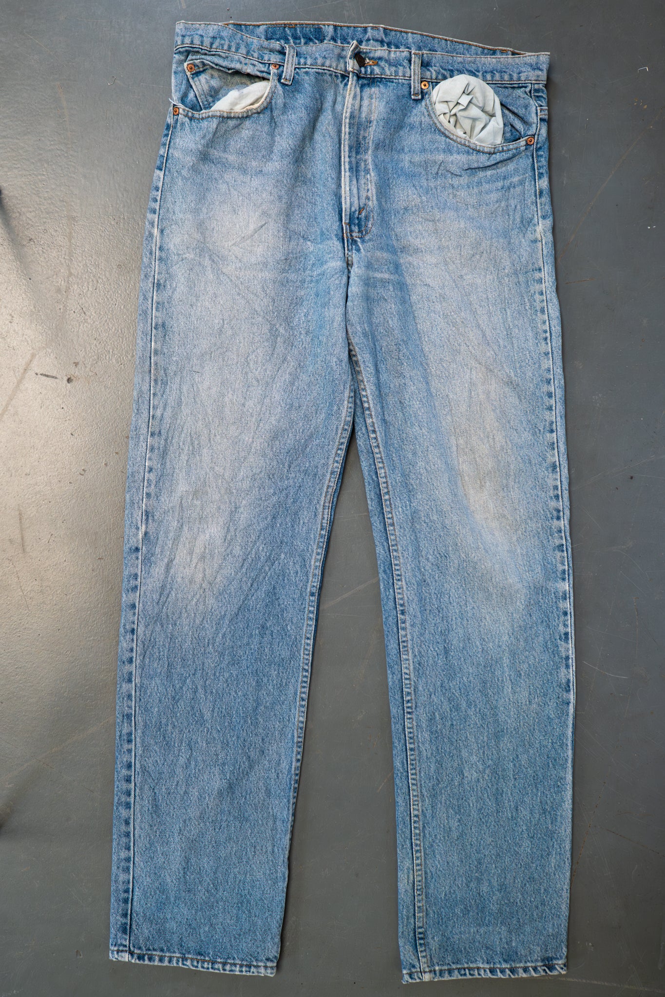 Levi's Vintage 505 Regular Fit Denim Jeans – 90s Y2K - W37, L34