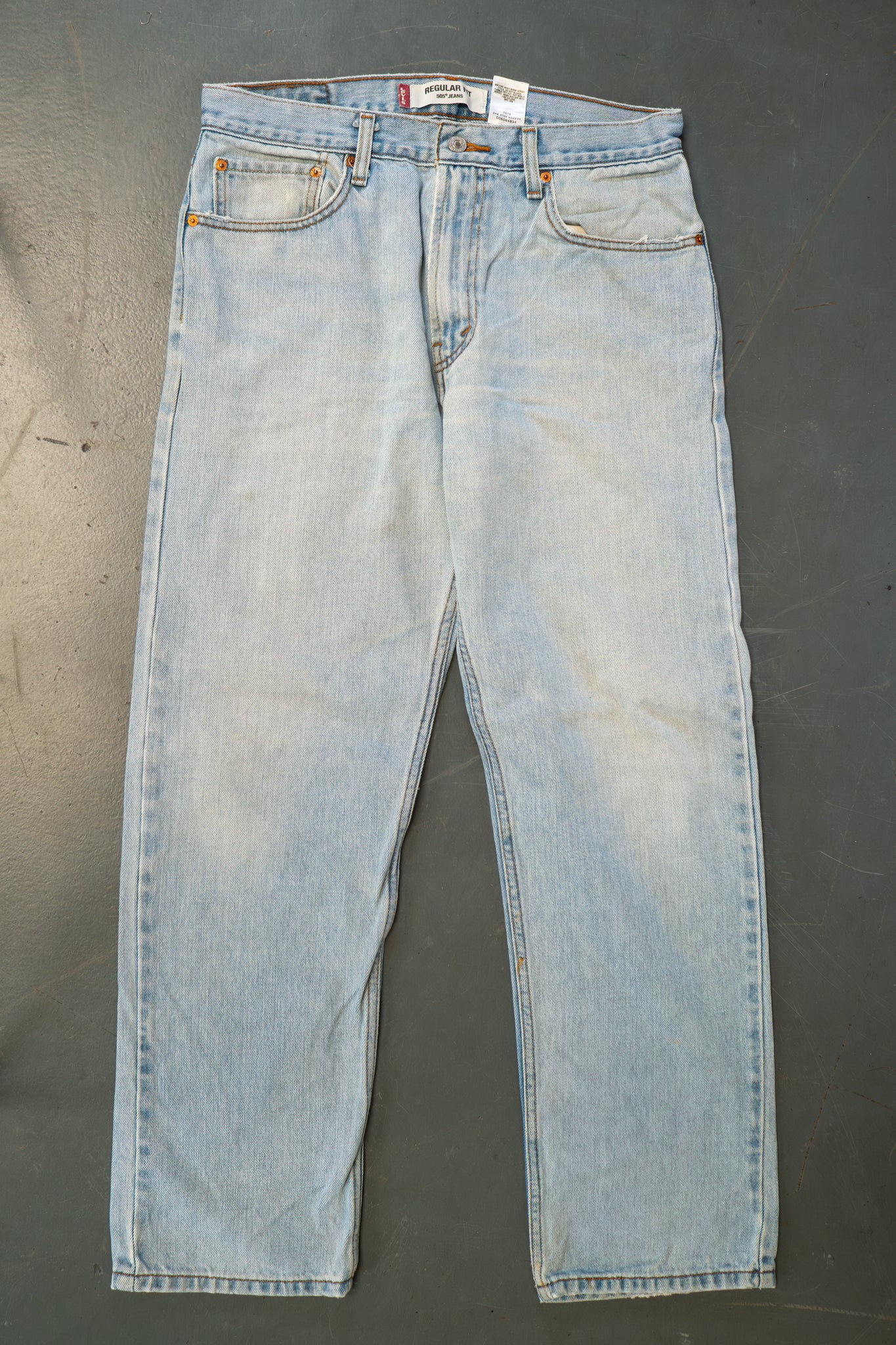 Levi's Vintage 505 Regular Fit Denim Jeans – 90s Y2K - W32, L30