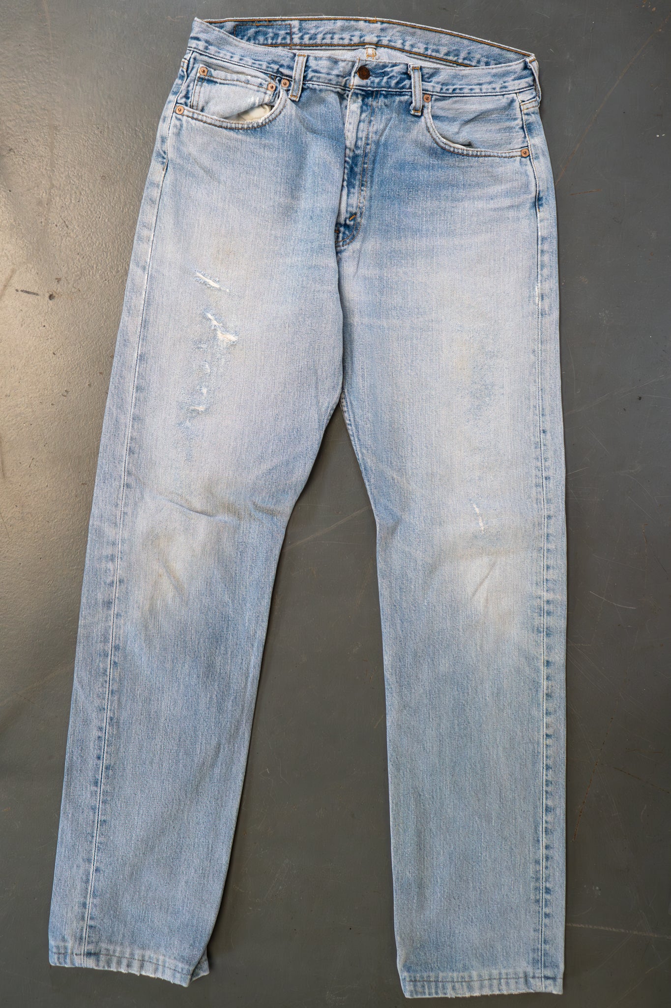 Levi's Vintage 505 Regular Fit Denim Jeans – 90s Y2K - W32, L33